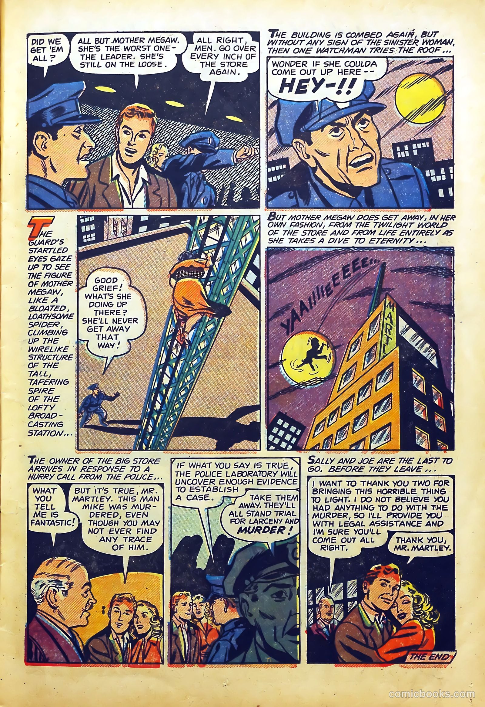 Secret Mysteries #16 (1954) — page 11 of 36