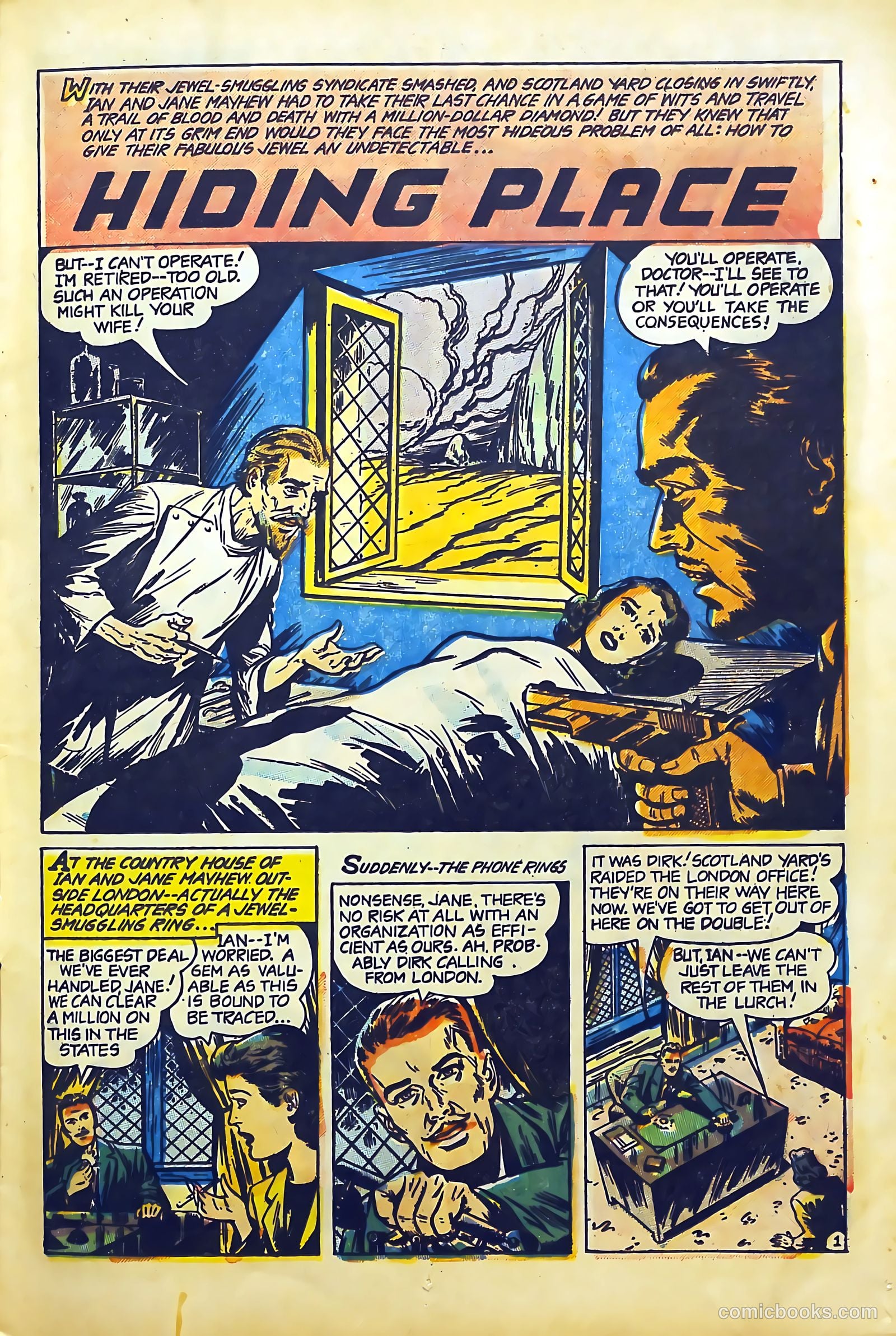 Secret Mysteries #16 (1954) — page 13 of 36