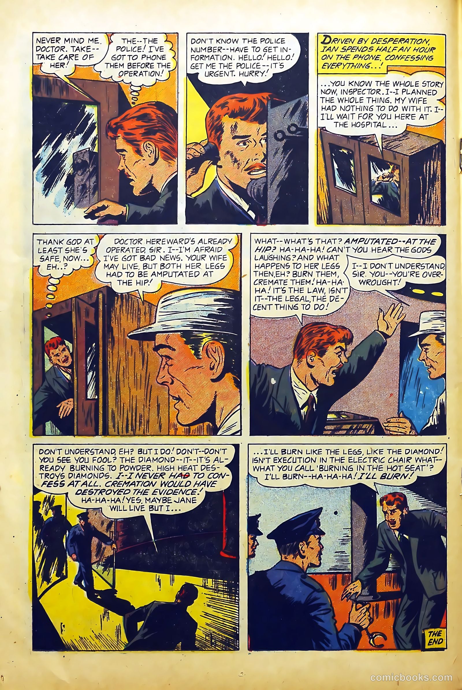 Secret Mysteries #16 (1954) — page 18 of 36
