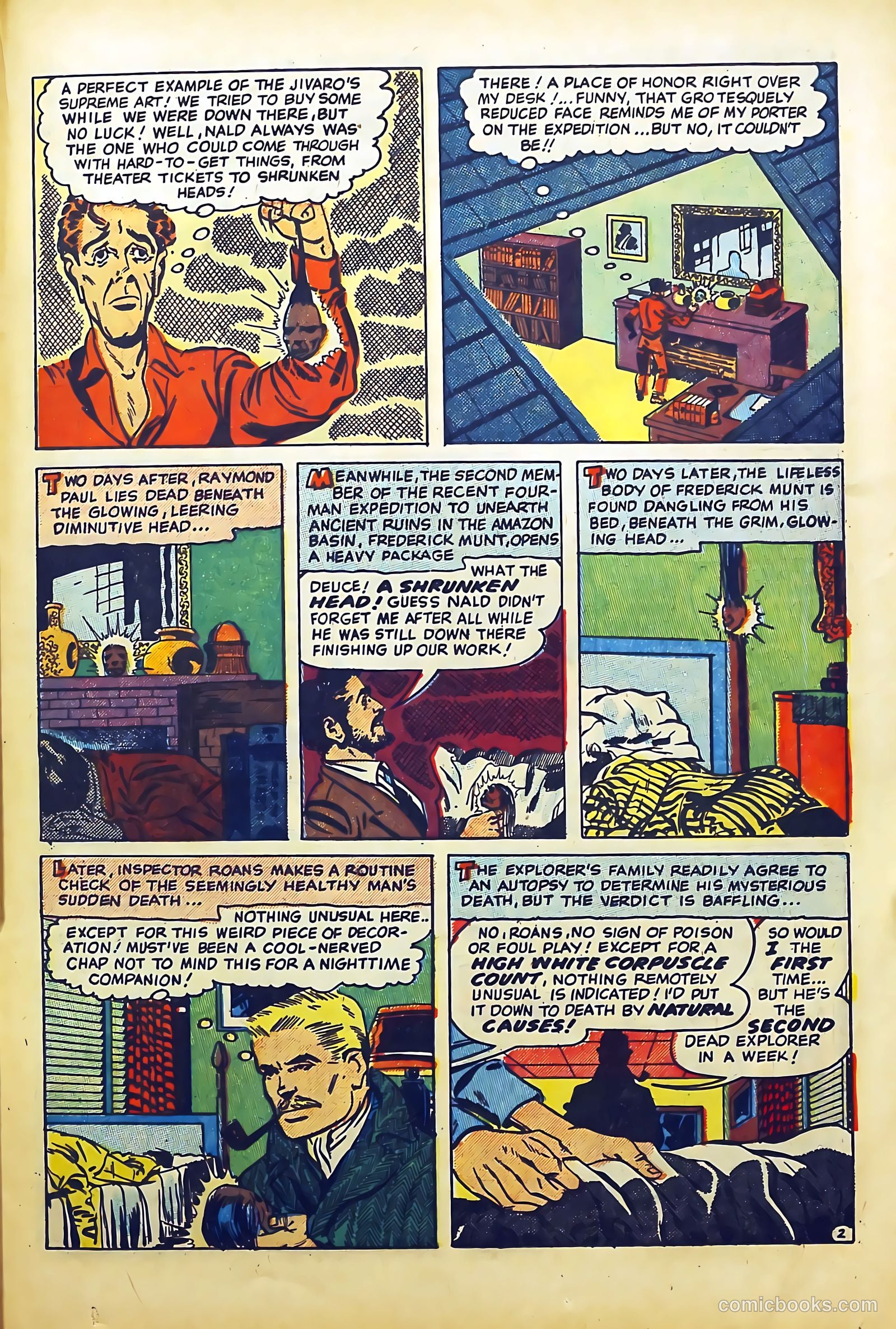 Secret Mysteries #16 (1954) — page 21 of 36