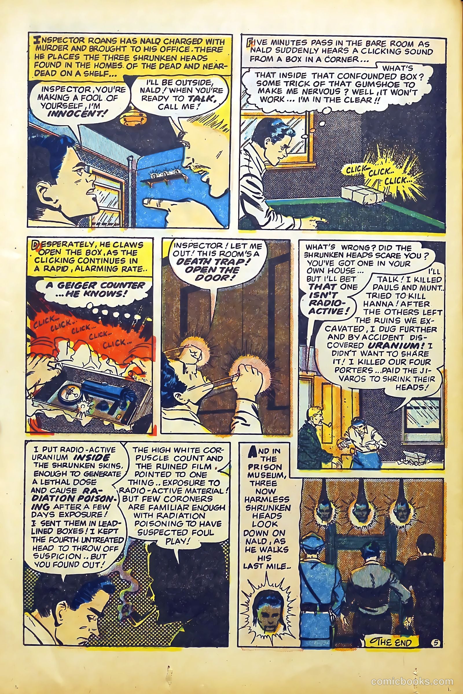 Secret Mysteries #16 (1954) — page 24 of 36
