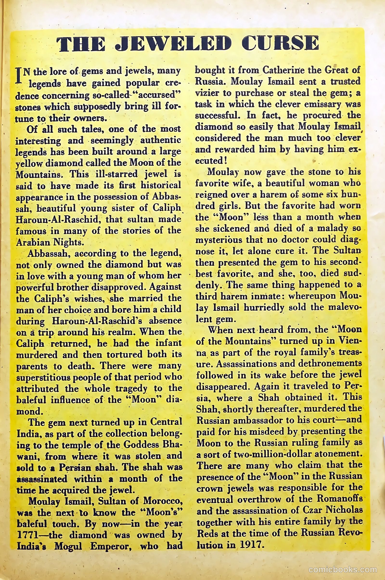 Secret Mysteries #16 (1954) — page 27 of 36