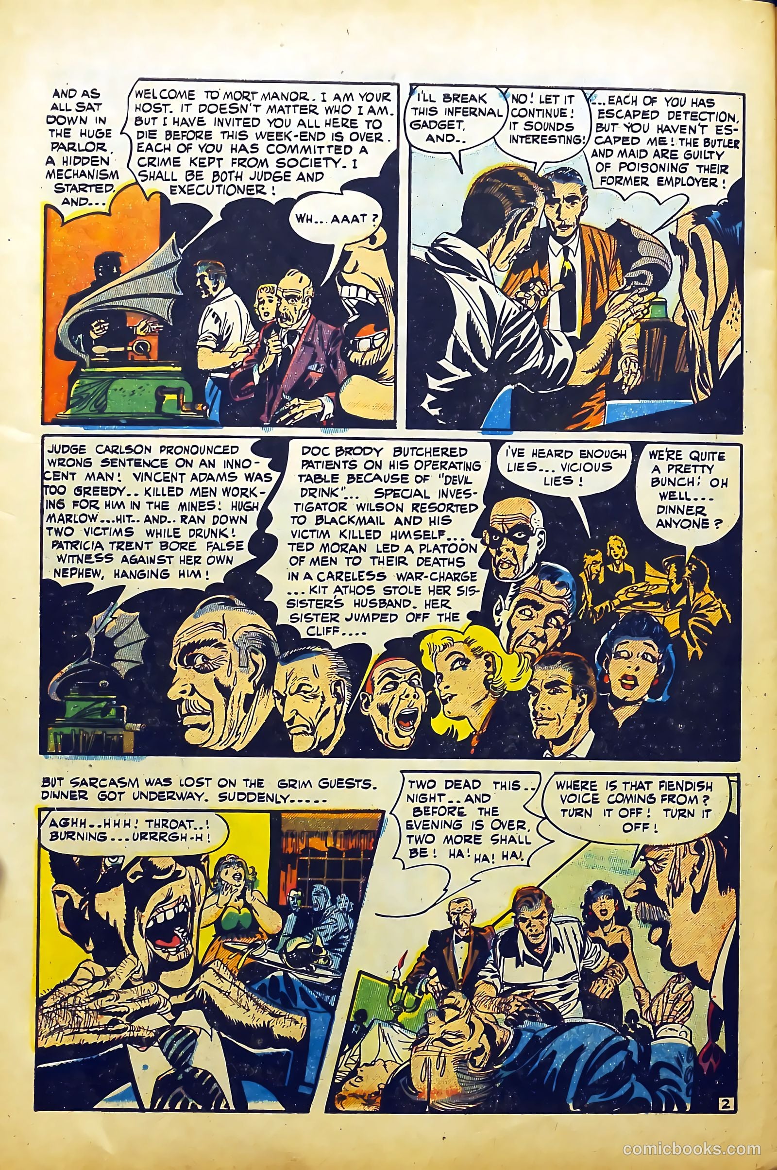 Secret Mysteries #16 (1954) — page 30 of 36