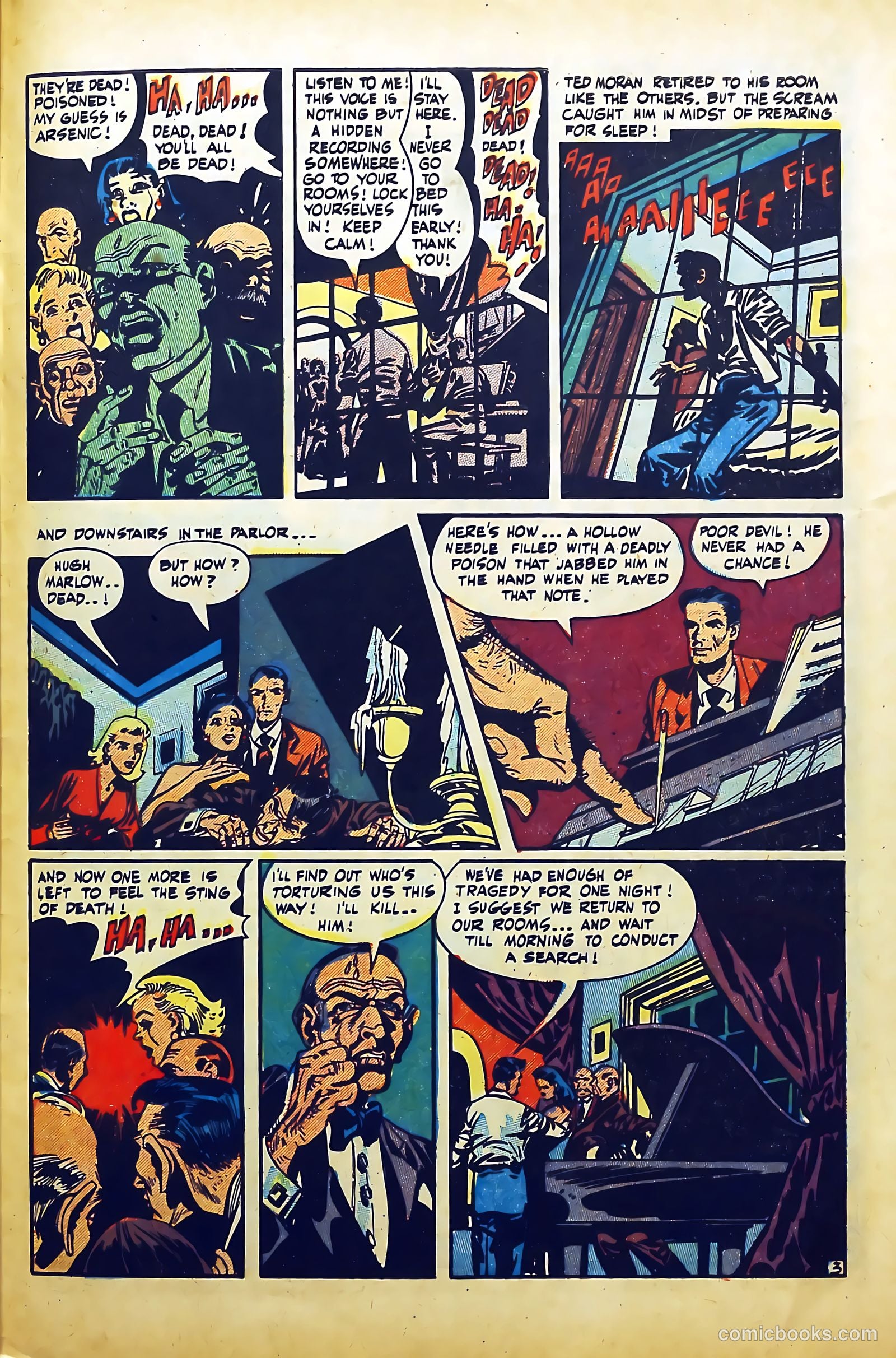 Secret Mysteries #16 (1954) — page 31 of 36