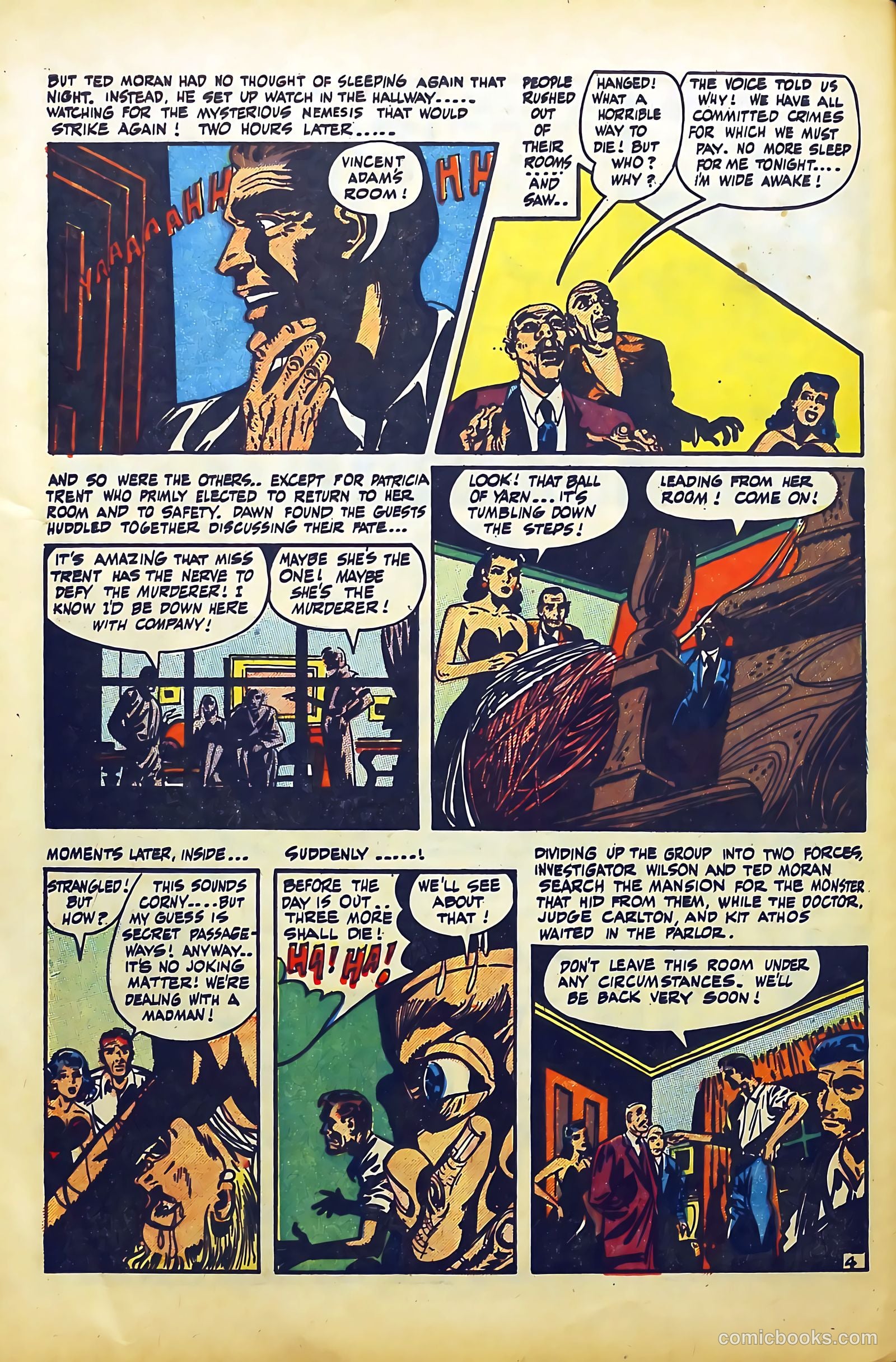 Secret Mysteries #16 (1954) — page 32 of 36