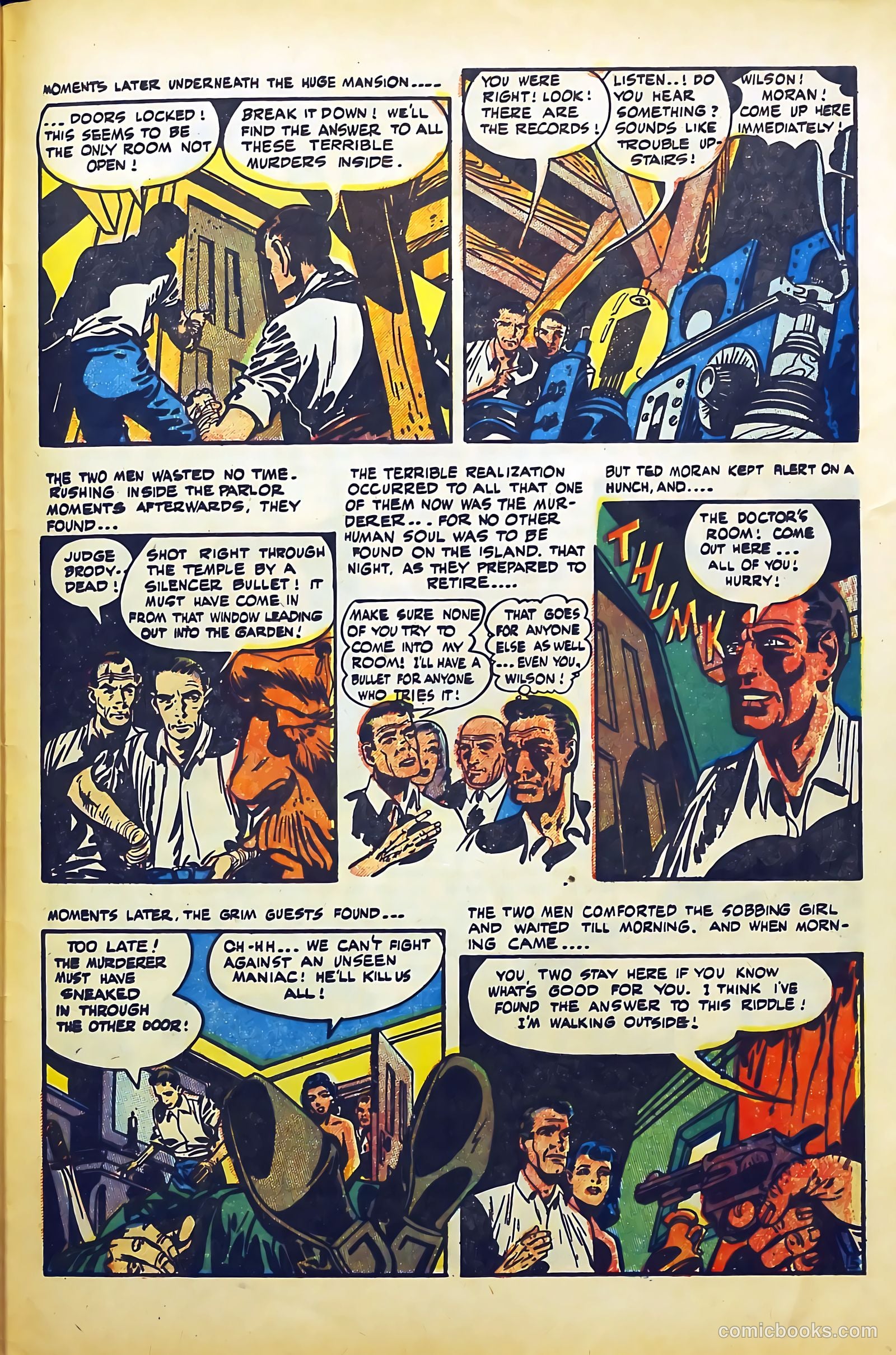 Secret Mysteries #16 (1954) — page 33 of 36