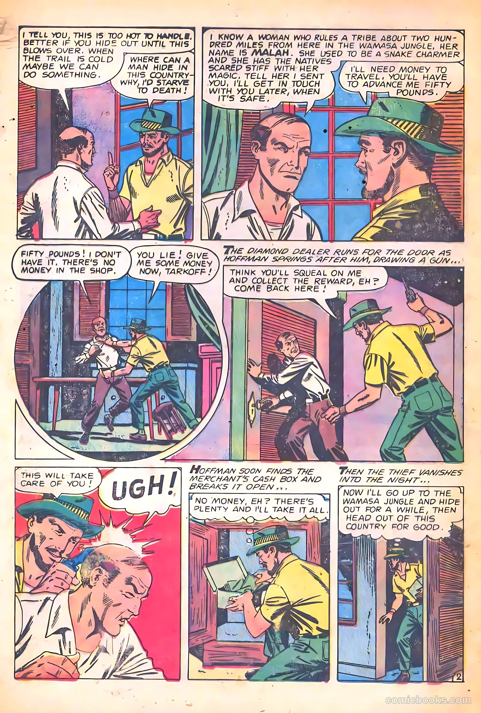 Secret Mysteries #17 (1955) — page 4 of 36