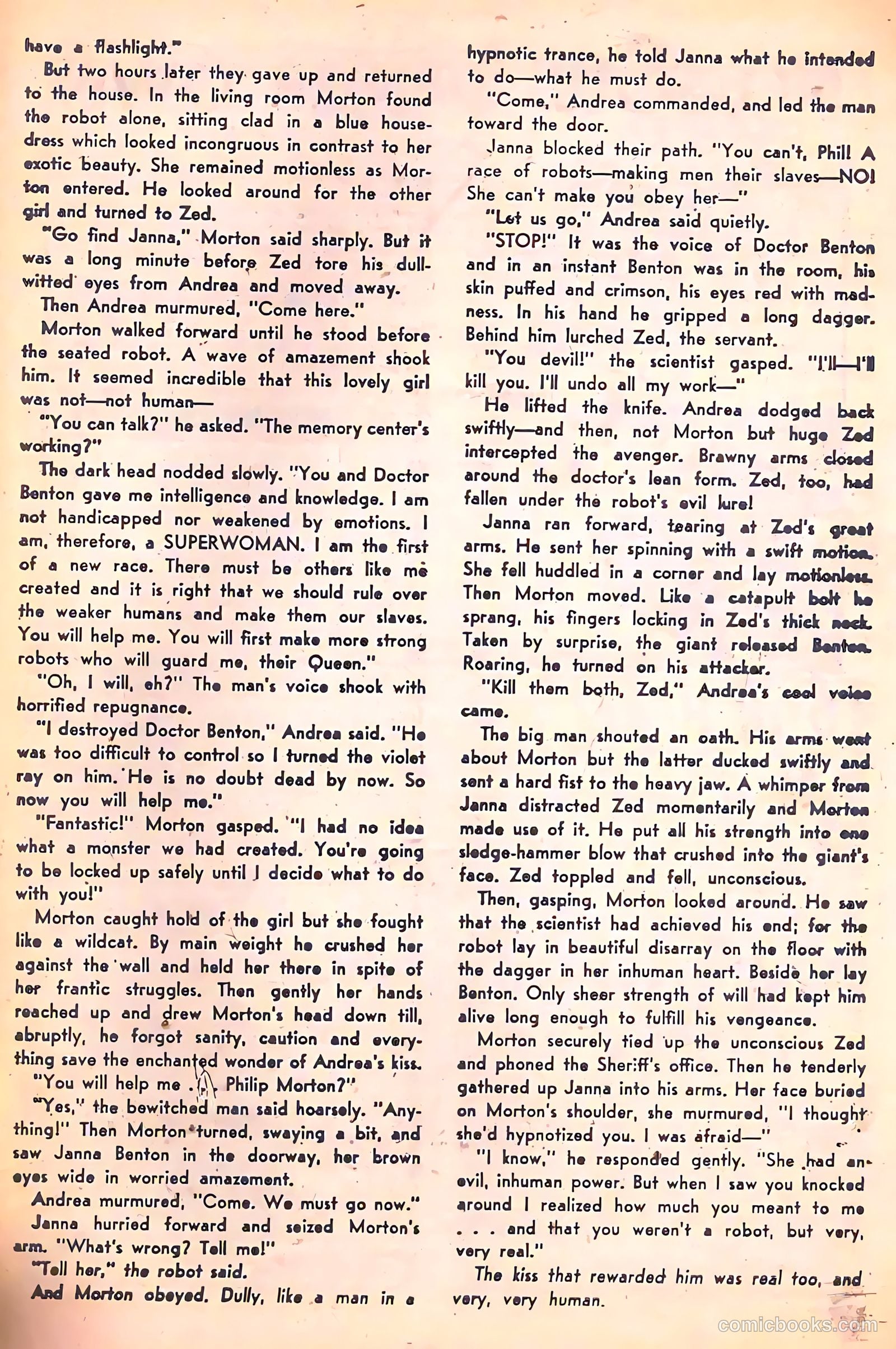 Secret Mysteries #17 (1955) — page 27 of 36