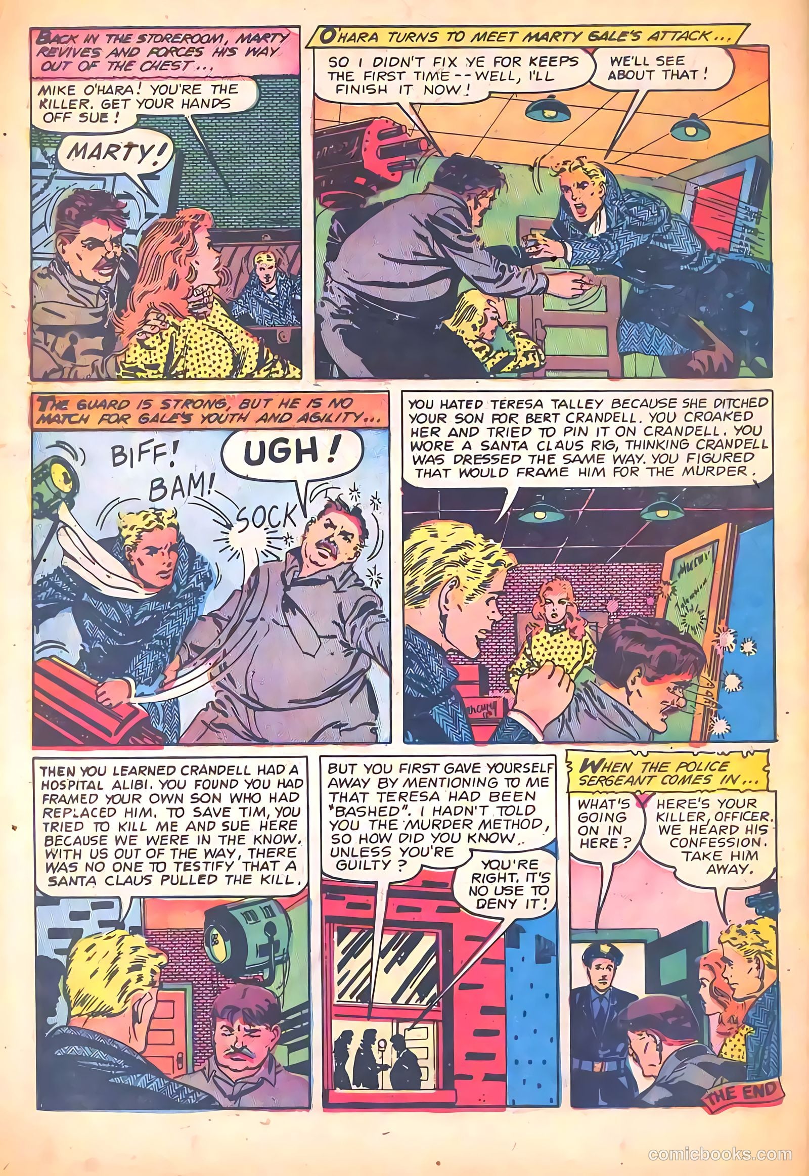 Secret Mysteries #17 (1955) — page 34 of 36