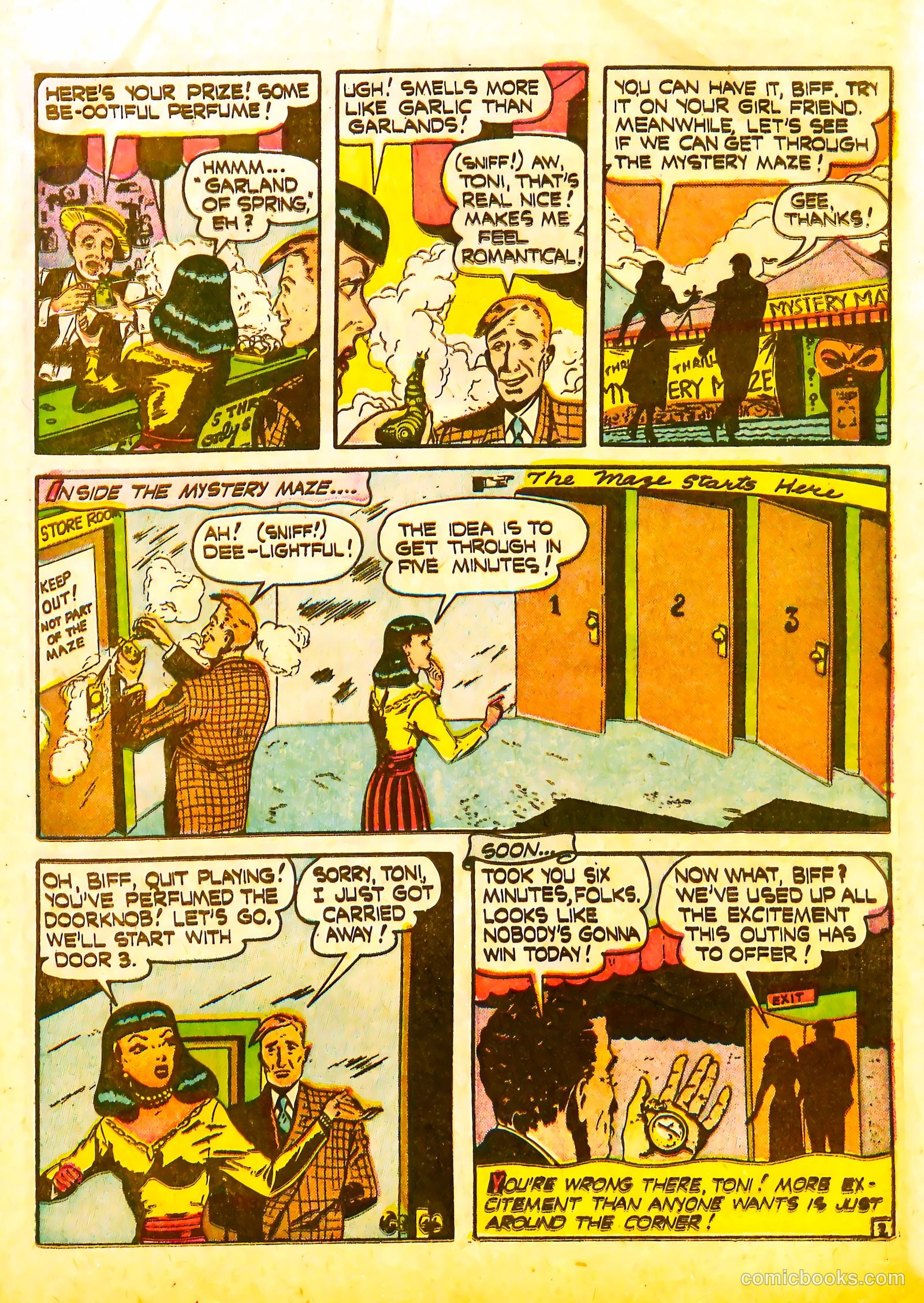 Secret Mysteries #18 (1955) — page 21 of 36