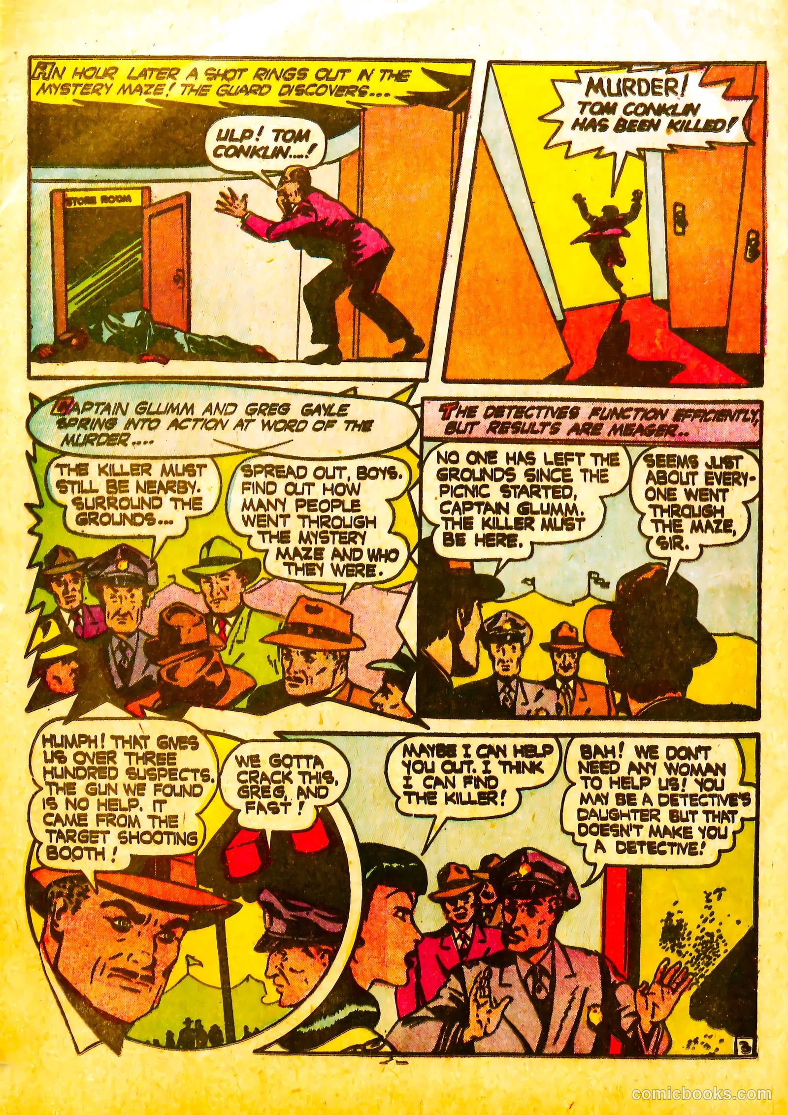 Secret Mysteries #18 (1955) — page 22 of 36