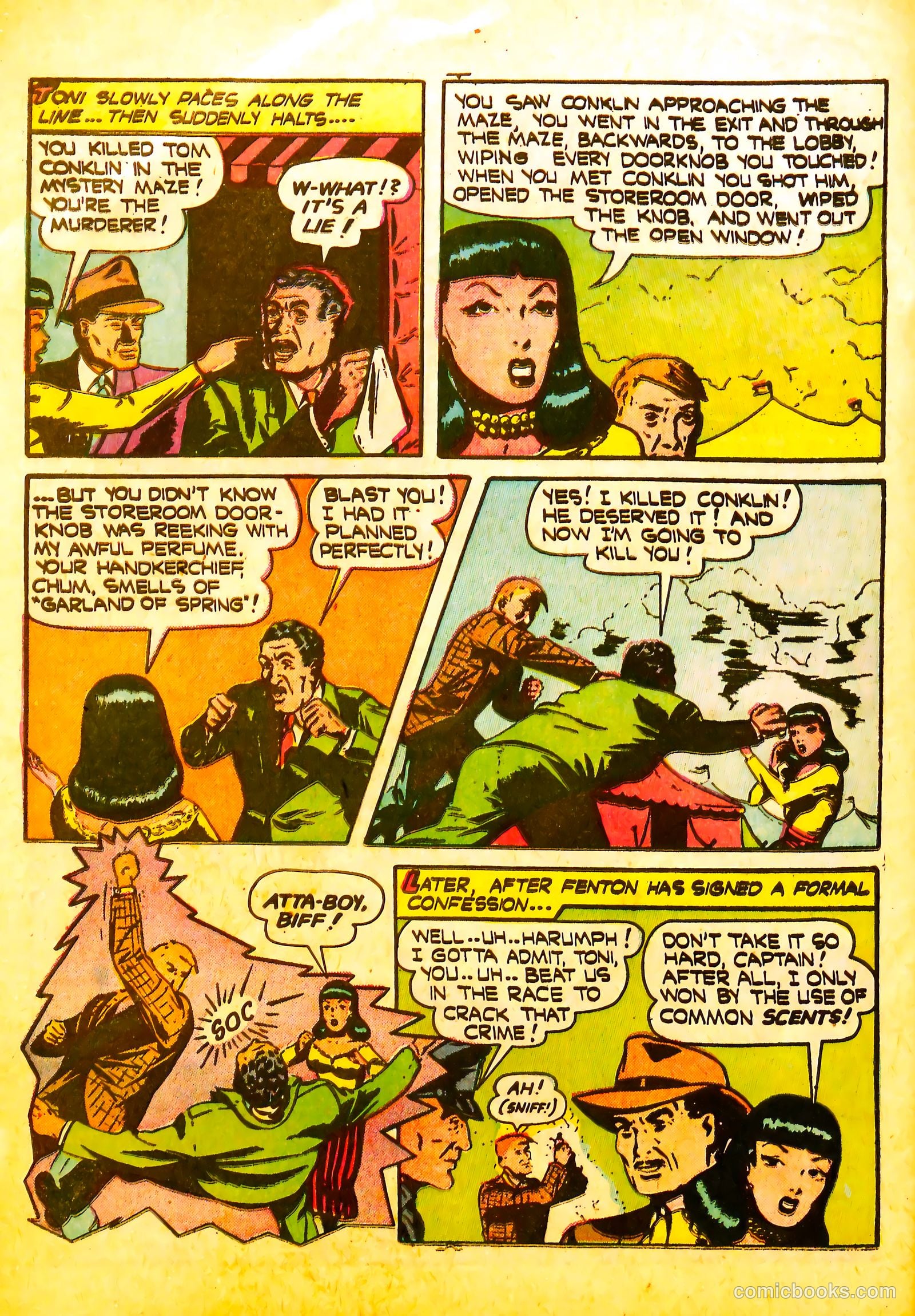 Secret Mysteries #18 (1955) — page 24 of 36