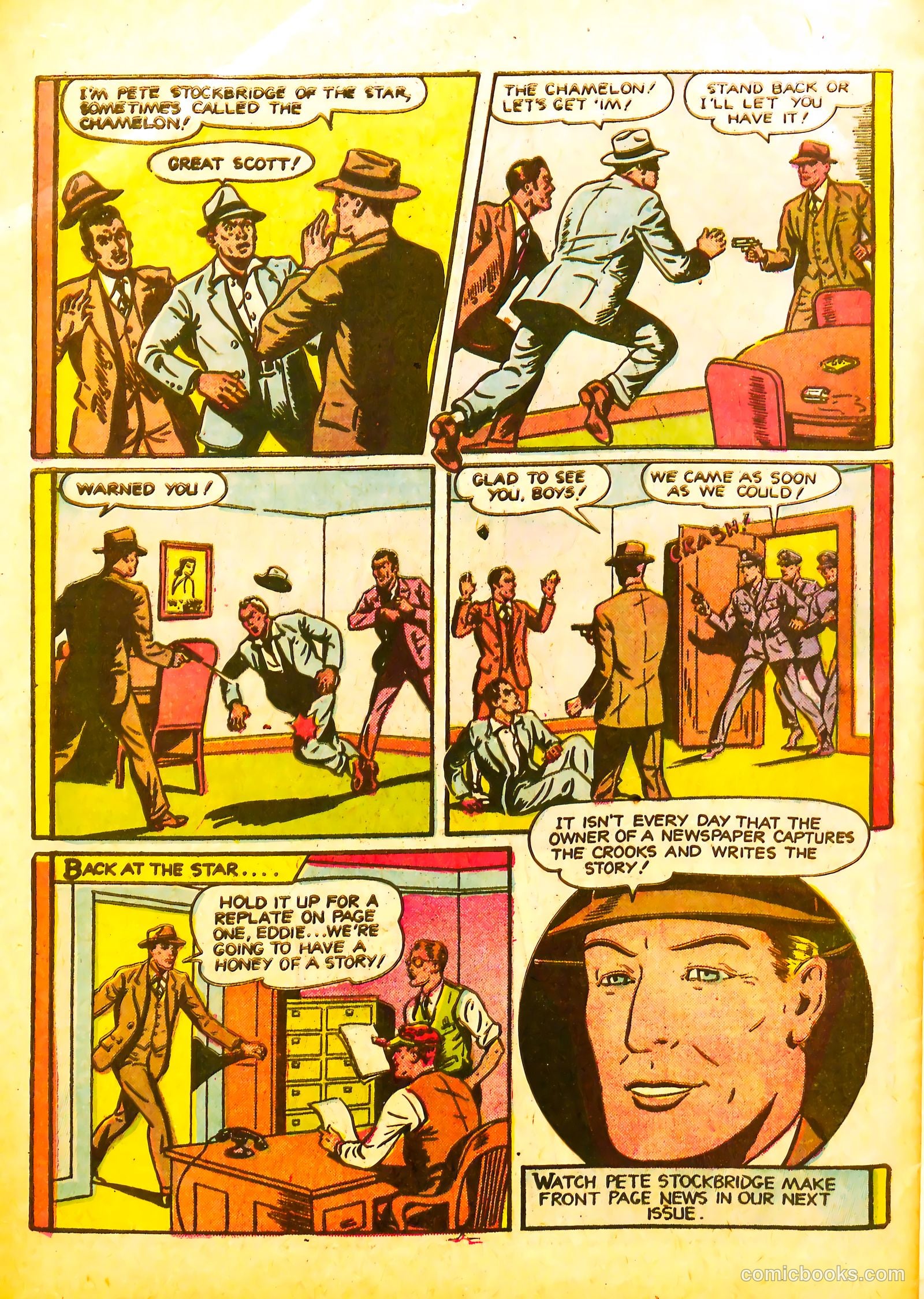 Secret Mysteries #18 (1955) — page 34 of 36