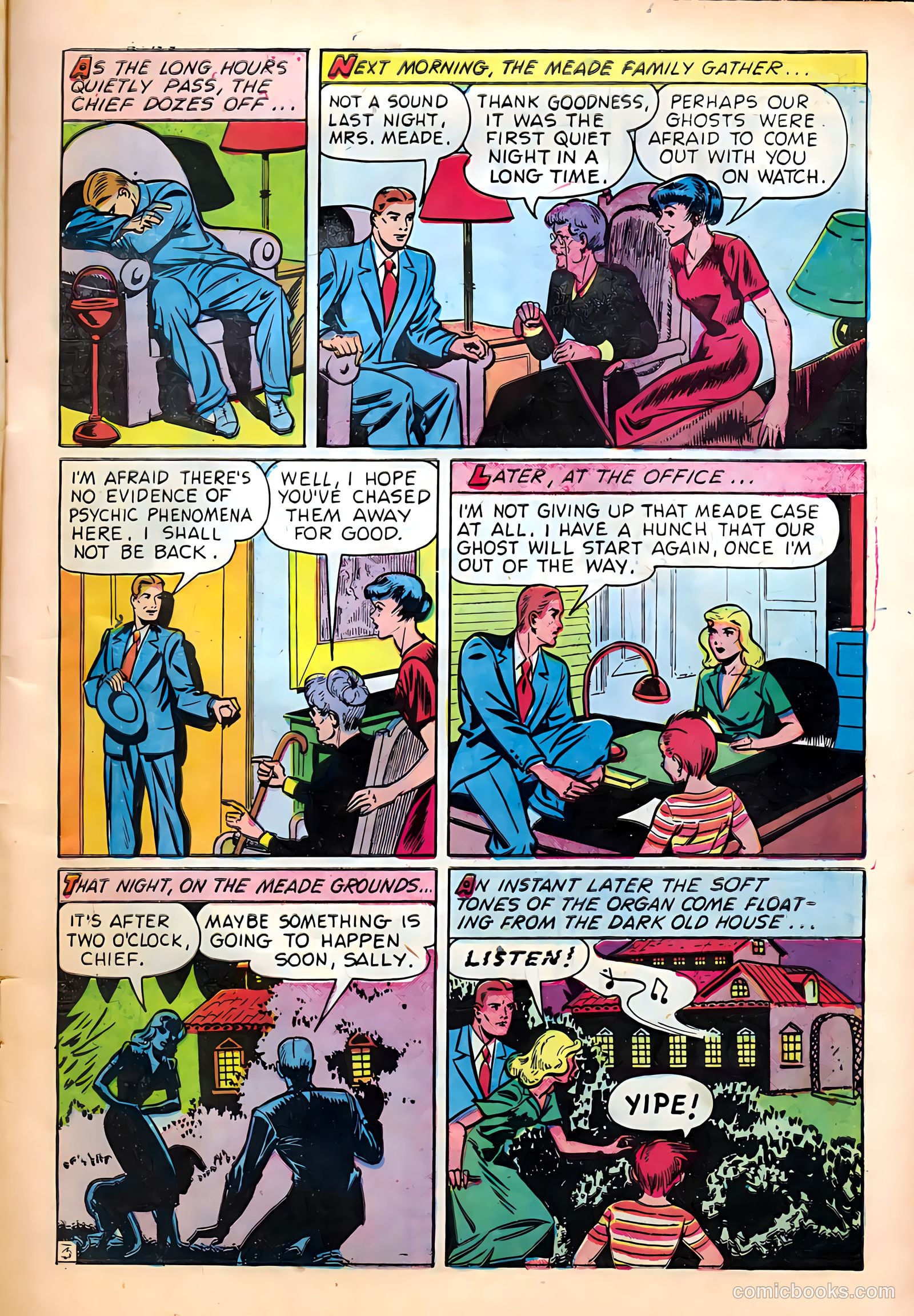 Secret Mysteries #19 (1955) — page 5 of 36