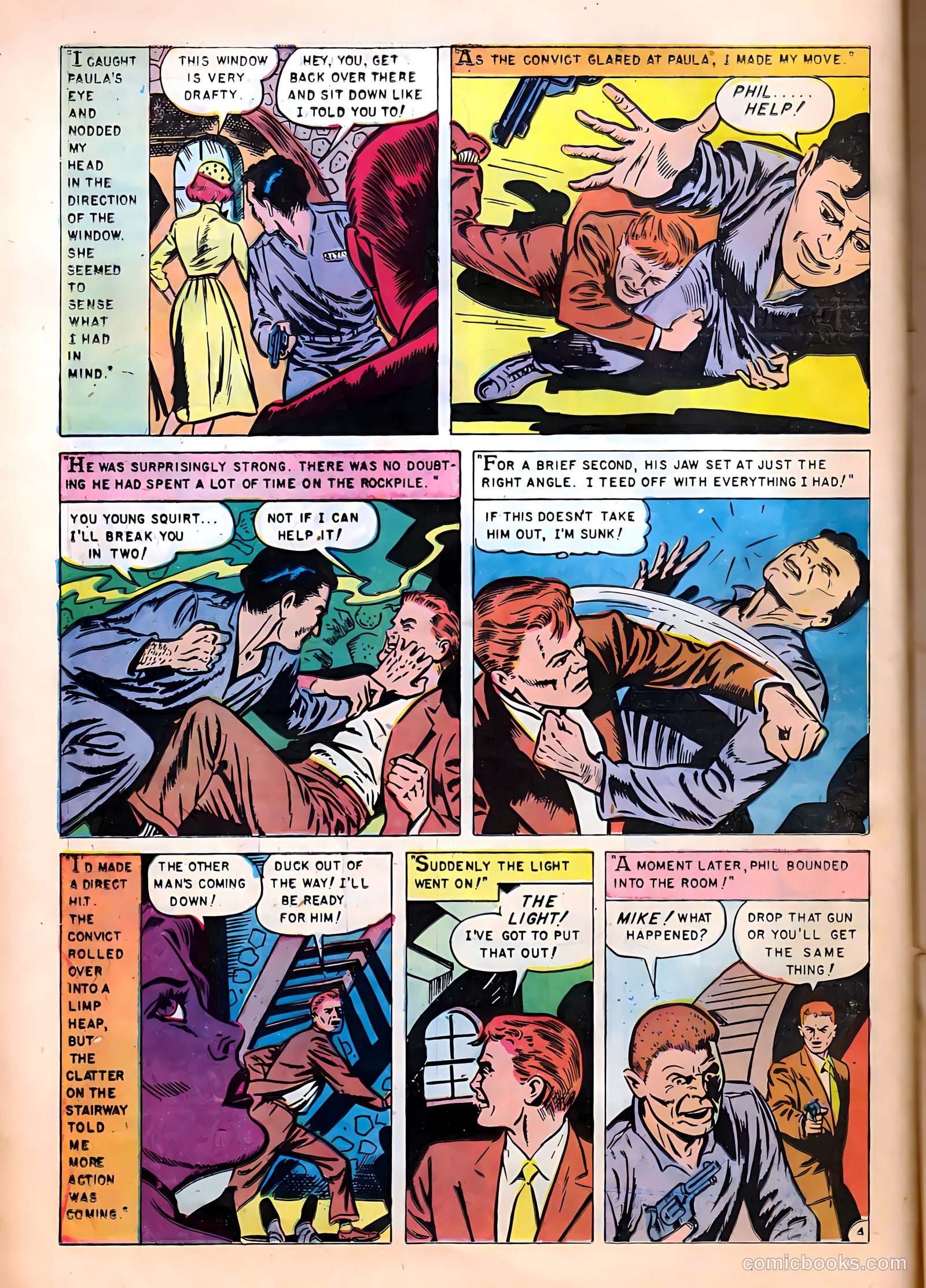 Secret Mysteries #19 (1955) — page 16 of 36