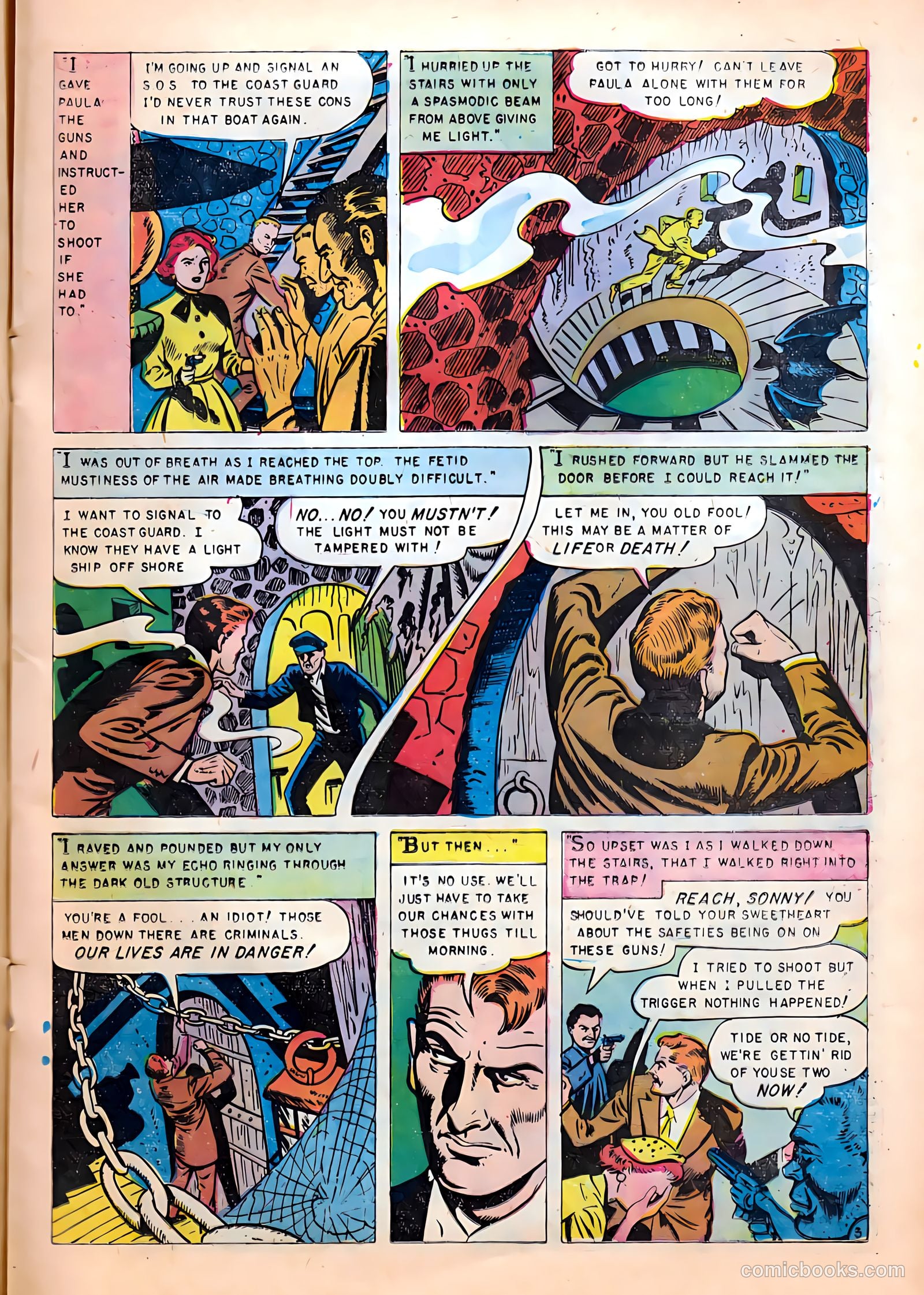 Secret Mysteries #19 (1955) — page 17 of 36