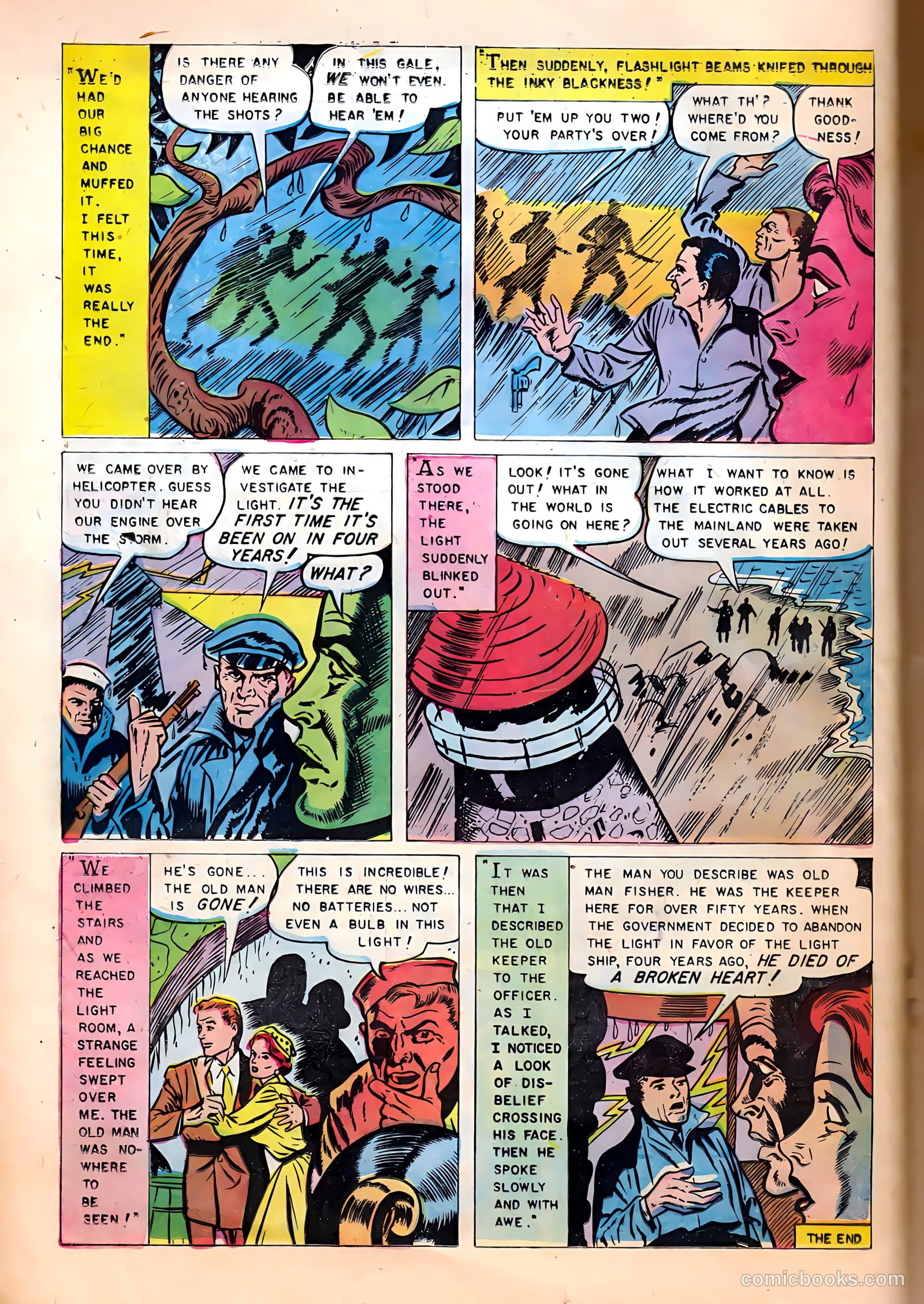 Secret Mysteries #19 (1955) — page 18 of 36