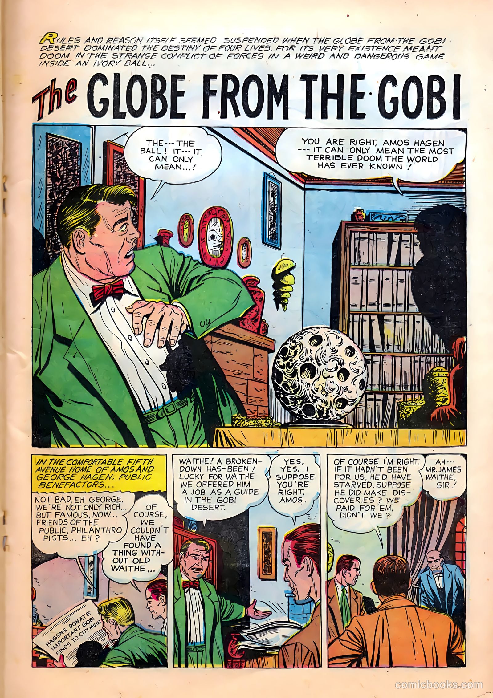 Secret Mysteries #19 (1955) — page 19 of 36