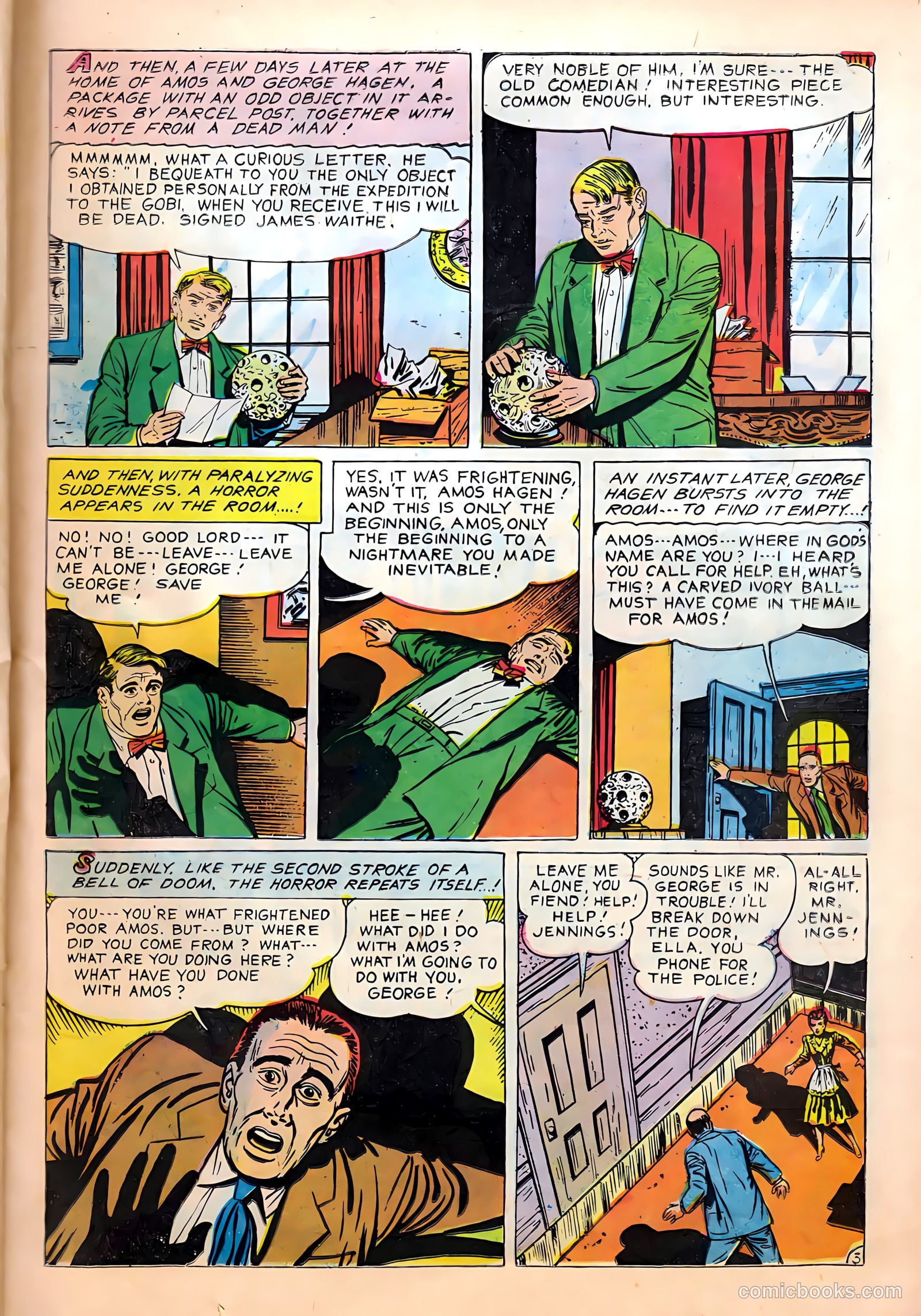 Secret Mysteries #19 (1955) — page 21 of 36