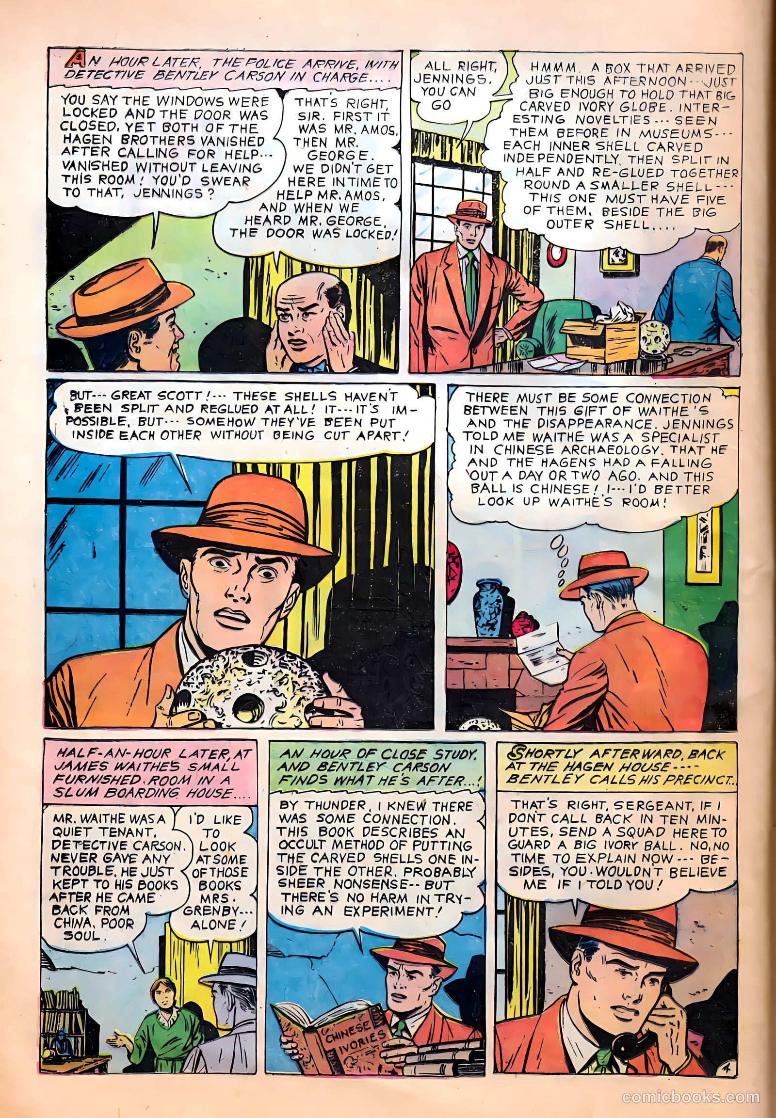 Secret Mysteries #19 (1955) — page 22 of 36