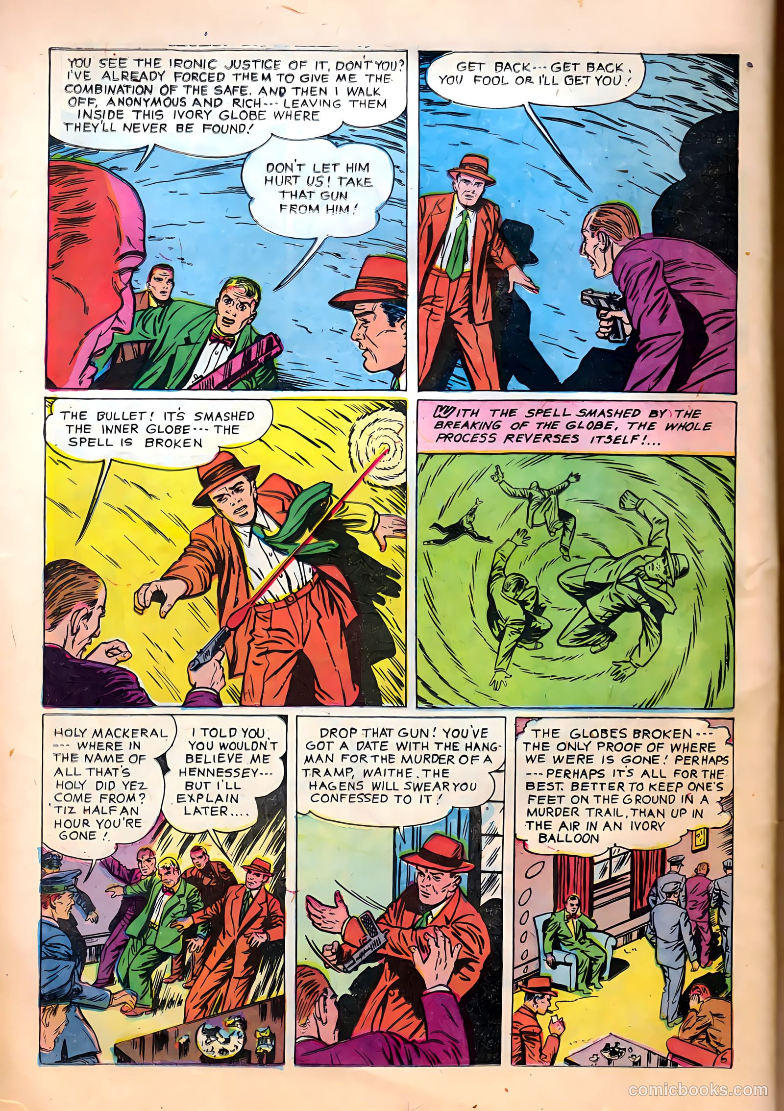 Secret Mysteries #19 (1955) — page 24 of 36