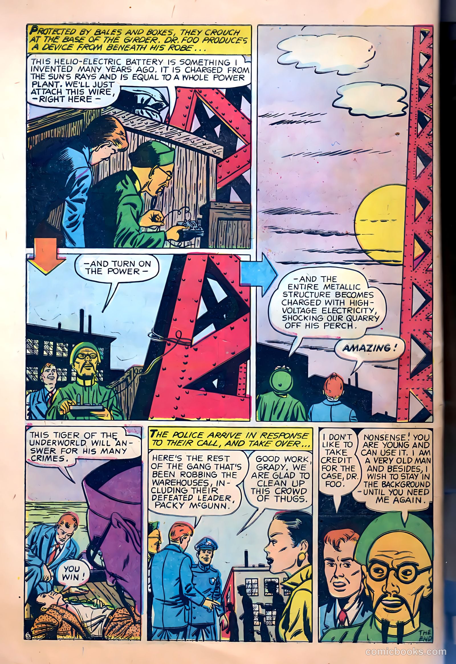 Secret Mysteries #19 (1955) — page 34 of 36