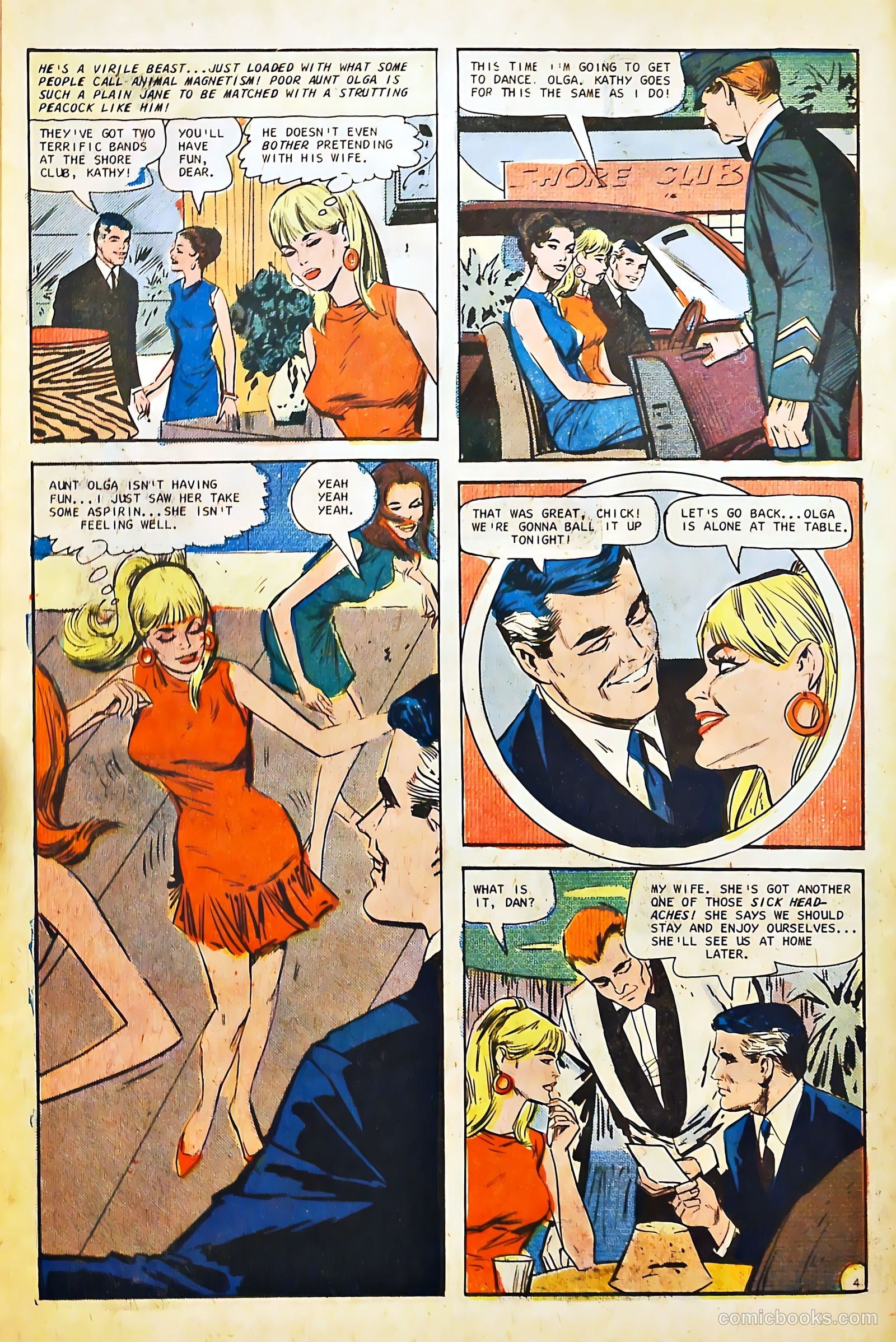 Secret Romance #1 (1968) — page 6 of 36