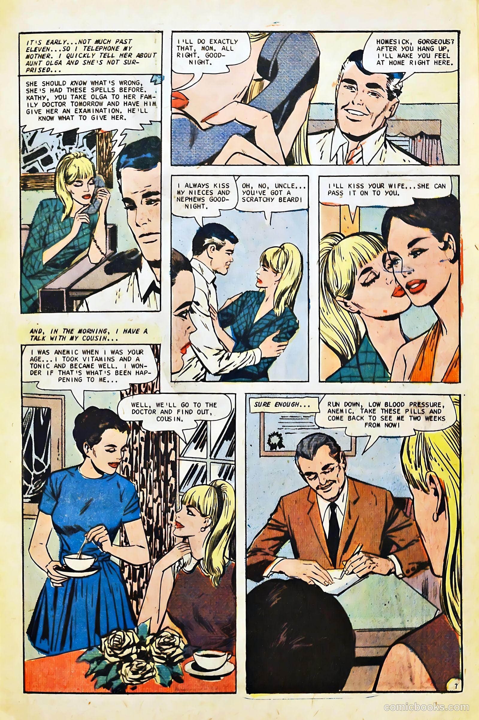 Secret Romance #1 (1968) — page 9 of 36