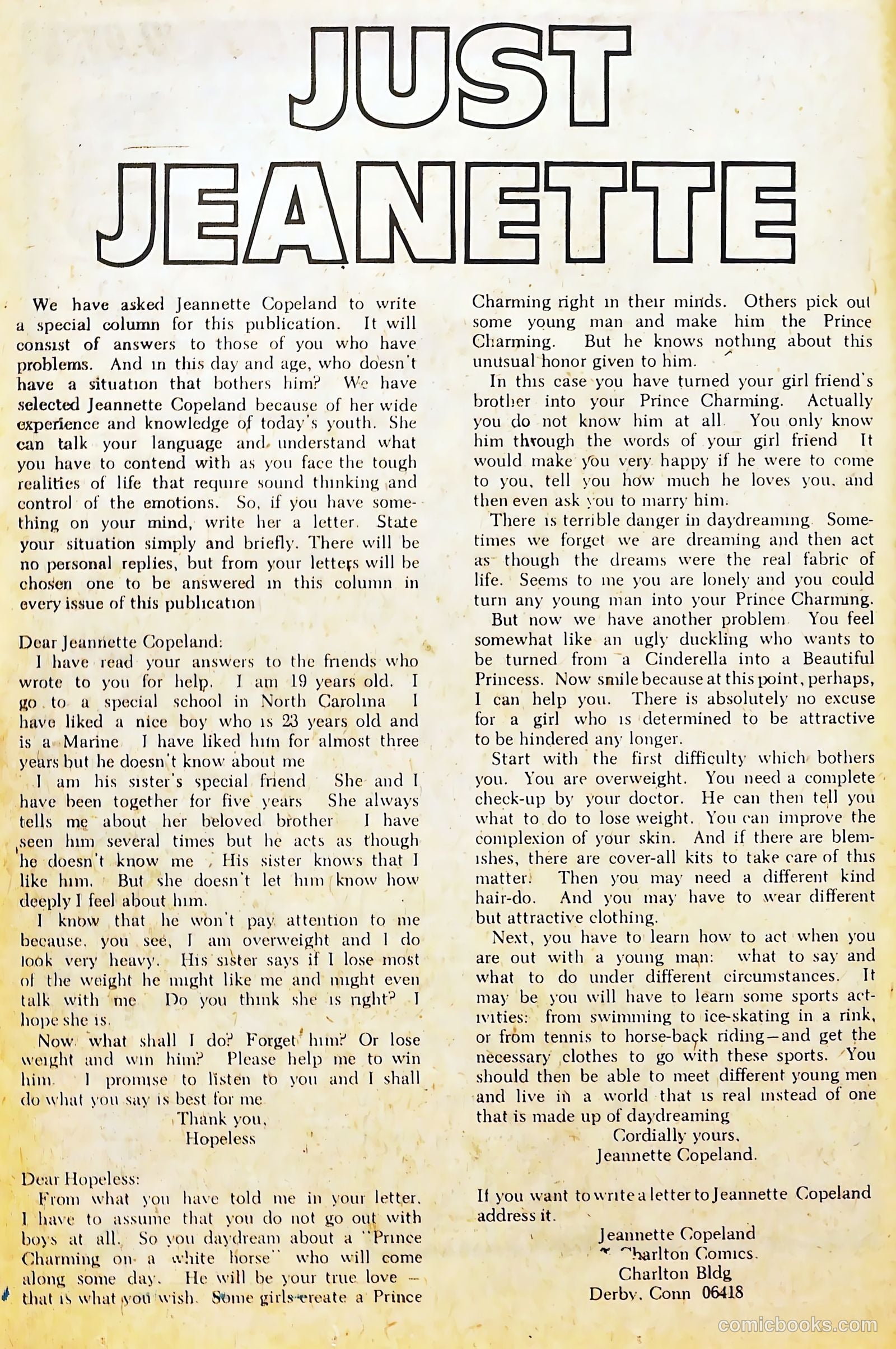 Secret Romance #1 (1968) — page 14 of 36