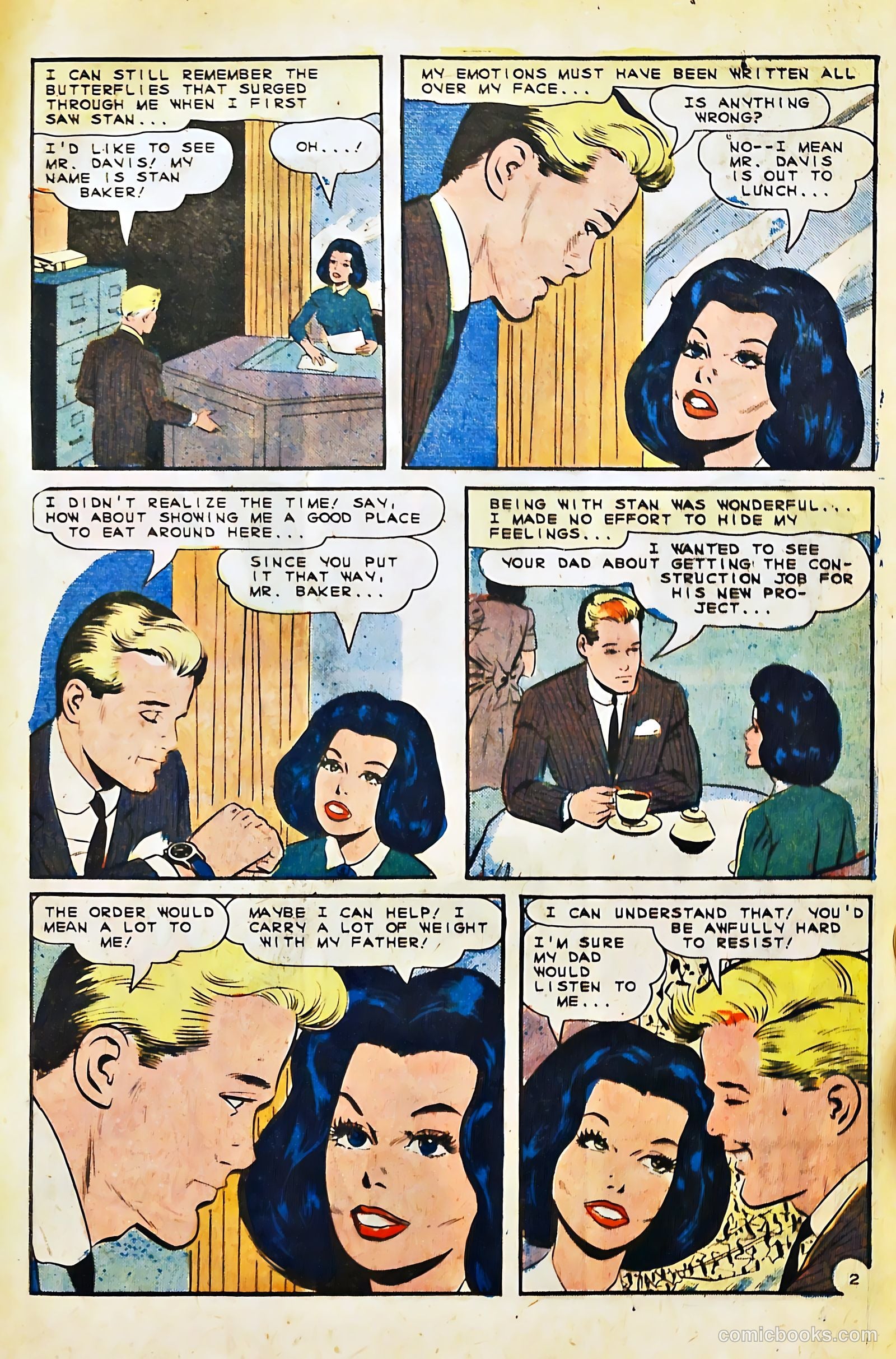 Secret Romance #1 (1968) — page 17 of 36