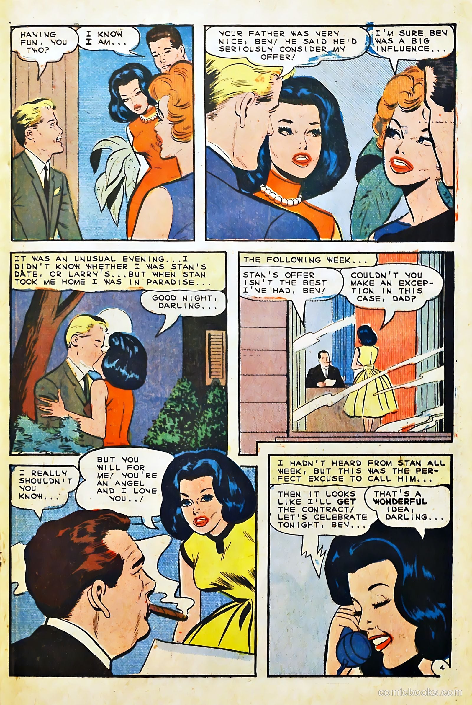 Secret Romance #1 (1968) — page 19 of 36