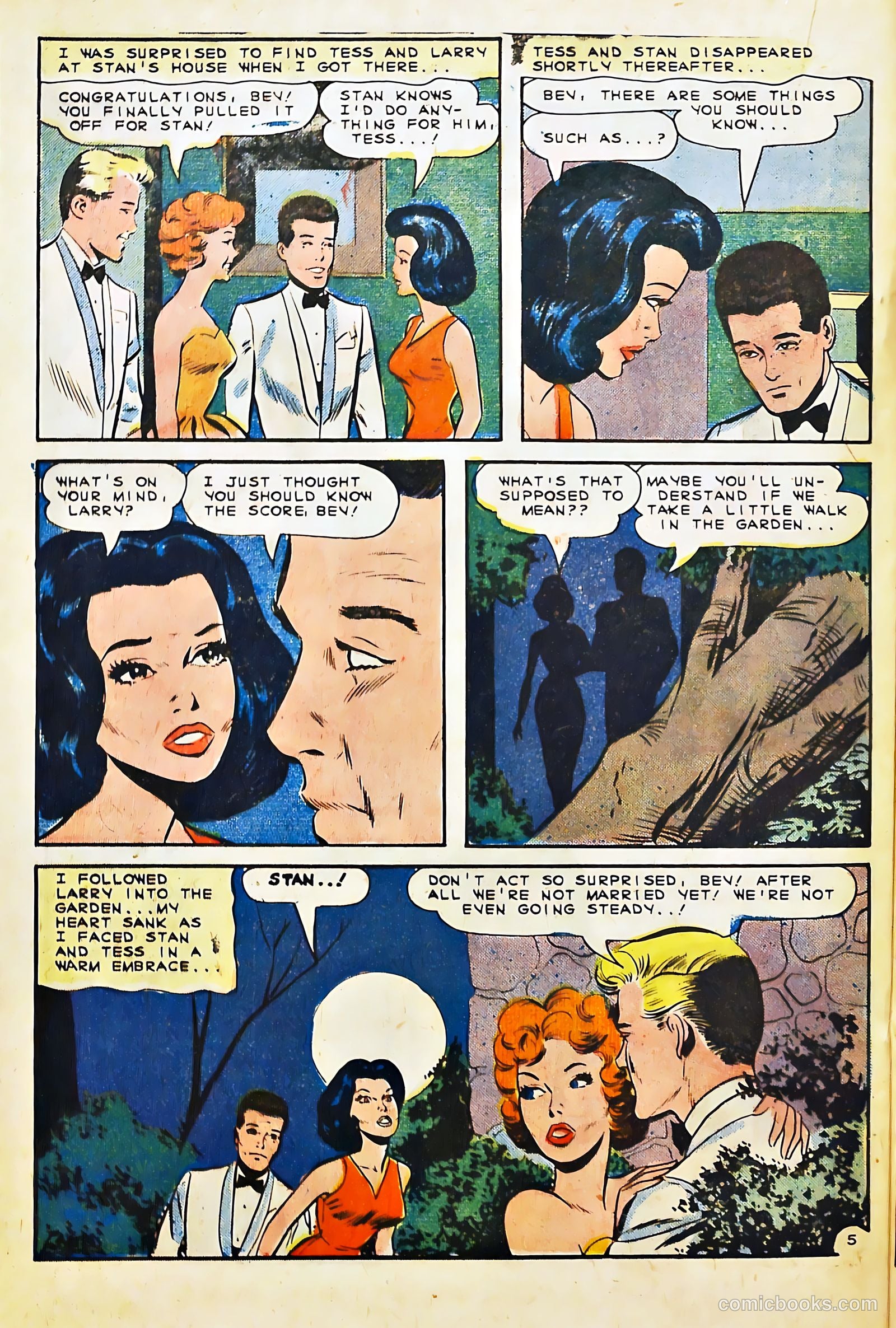 Secret Romance #1 (1968) — page 20 of 36