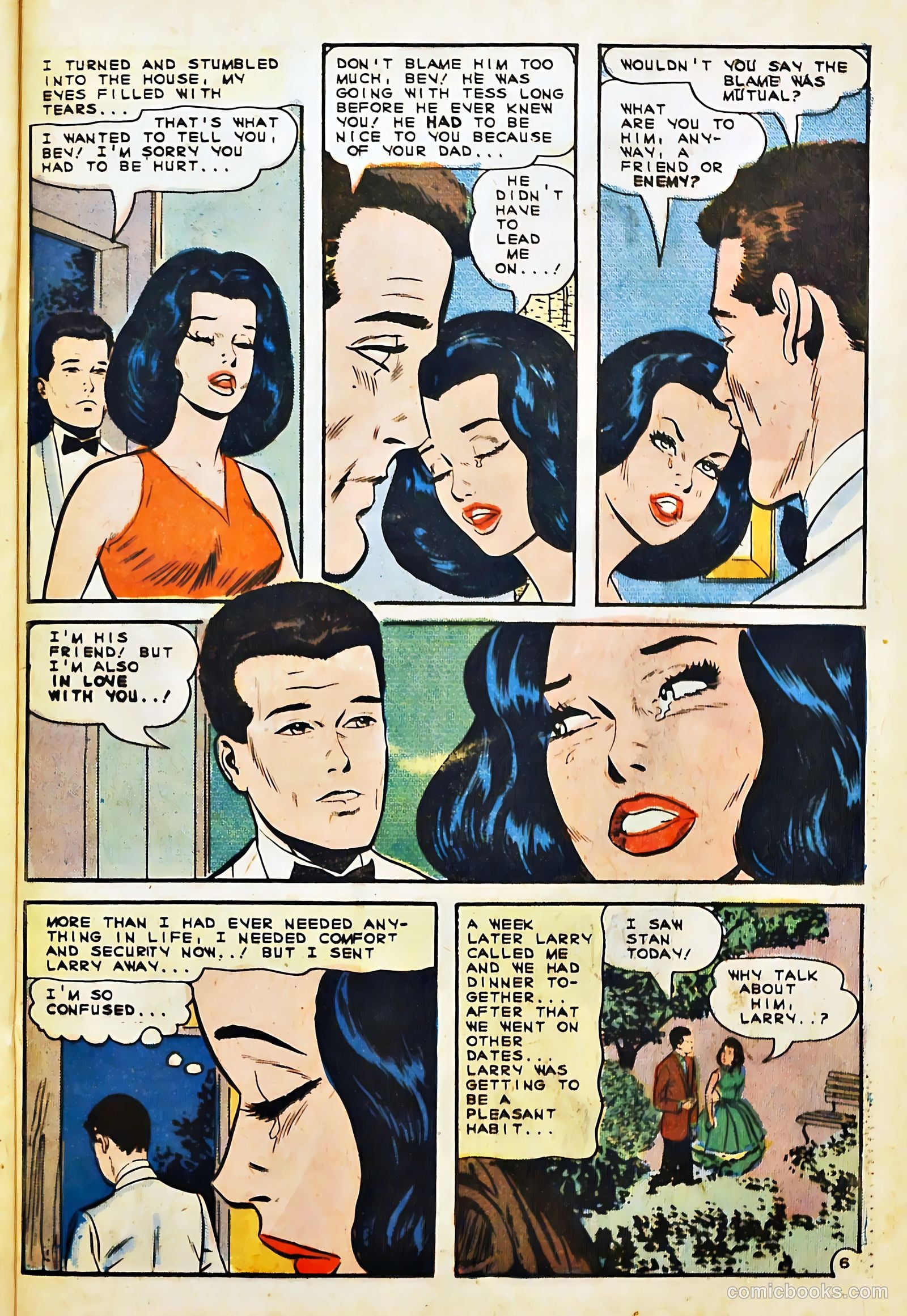 Secret Romance #1 (1968) — page 21 of 36