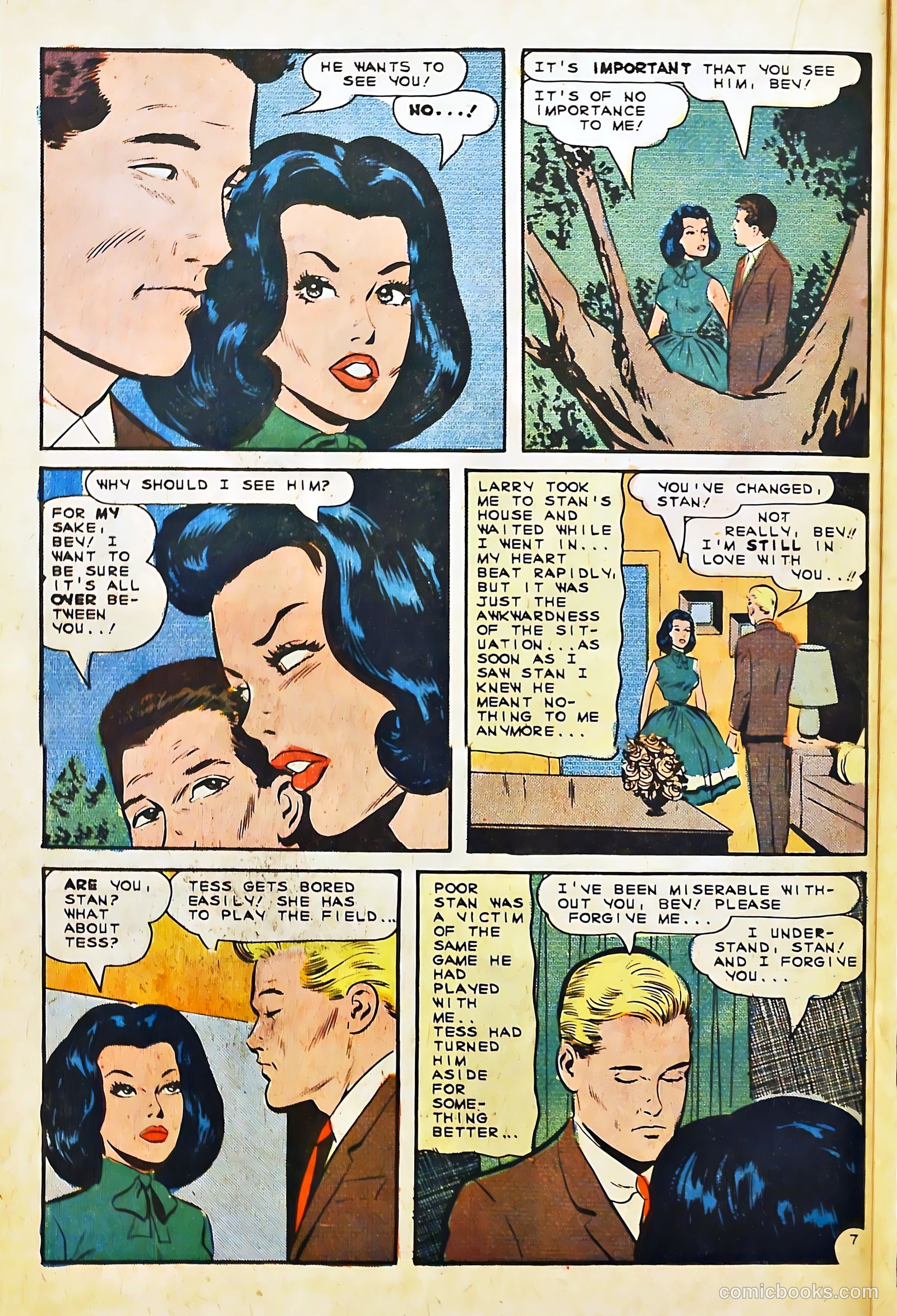 Secret Romance #1 (1968) — page 22 of 36