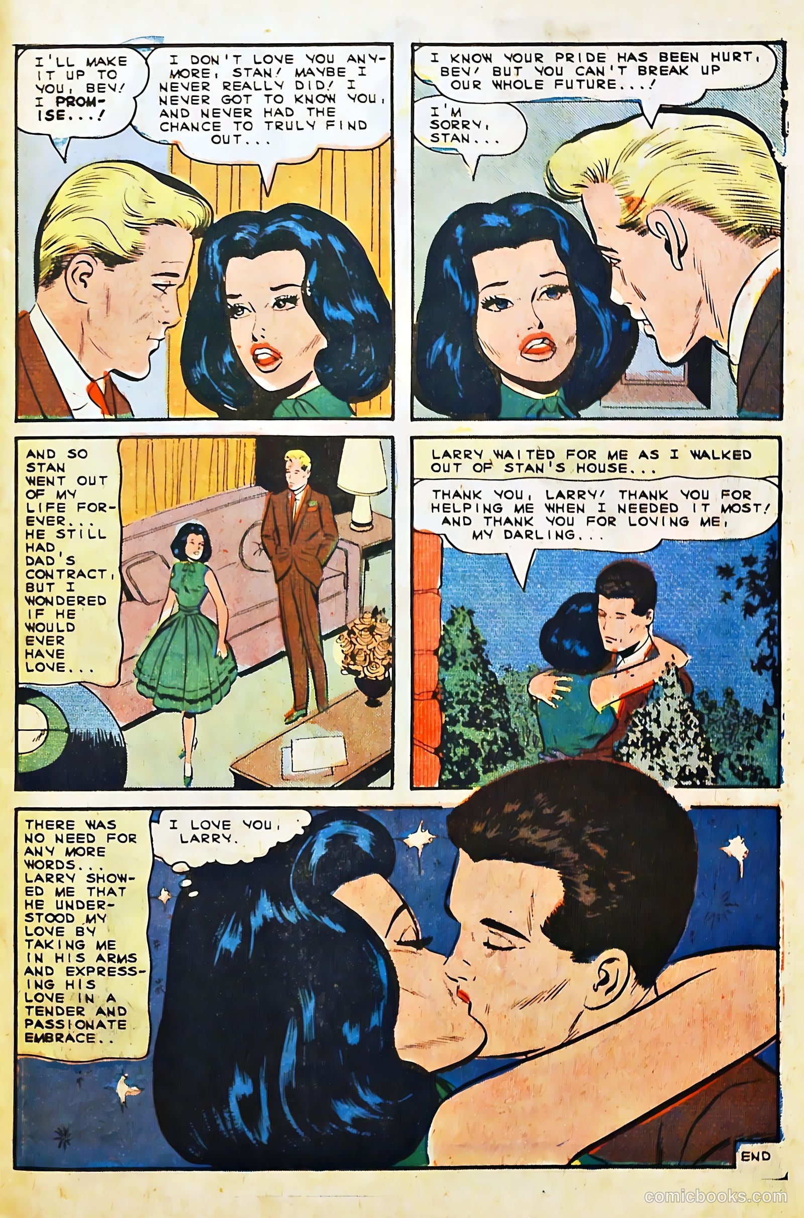 Secret Romance #1 (1968) — page 23 of 36