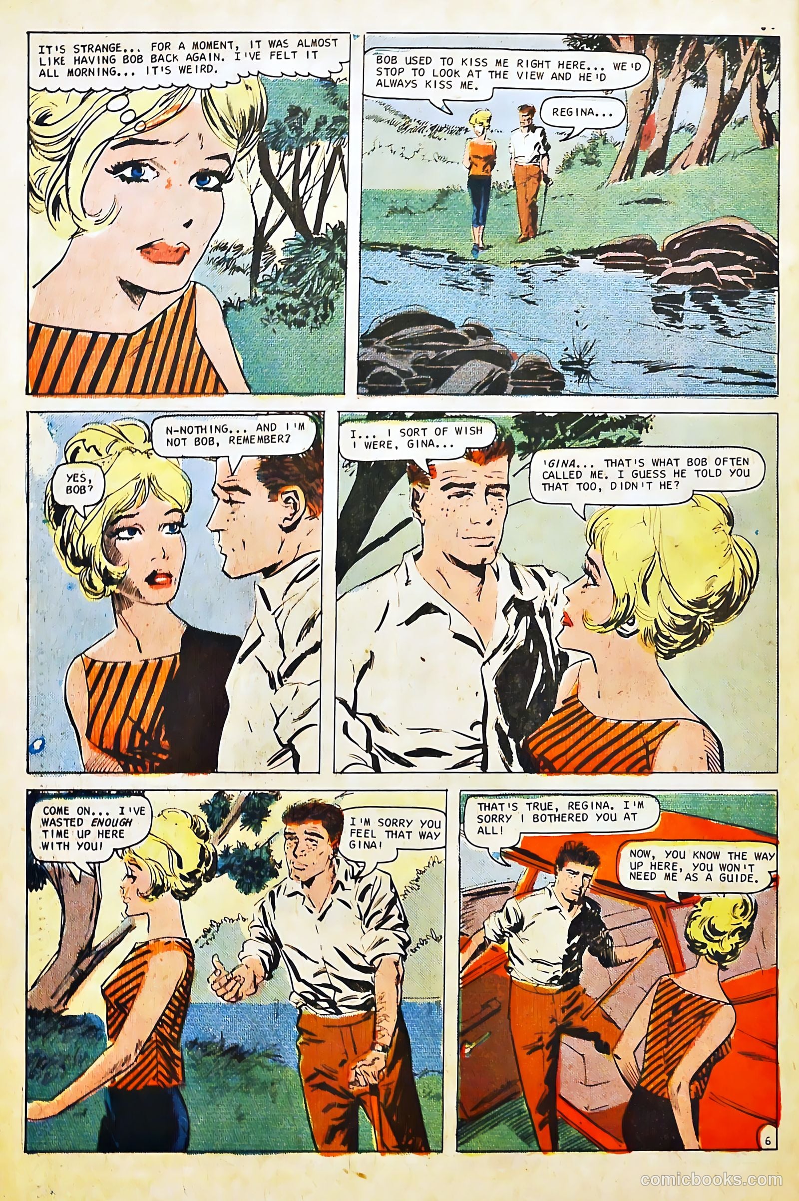 Secret Romance #1 (1968) — page 30 of 36