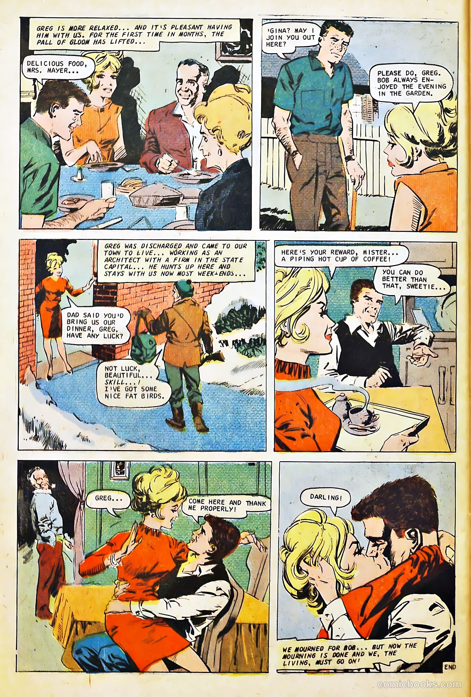Secret Romance #1 (1968) — page 32 of 36