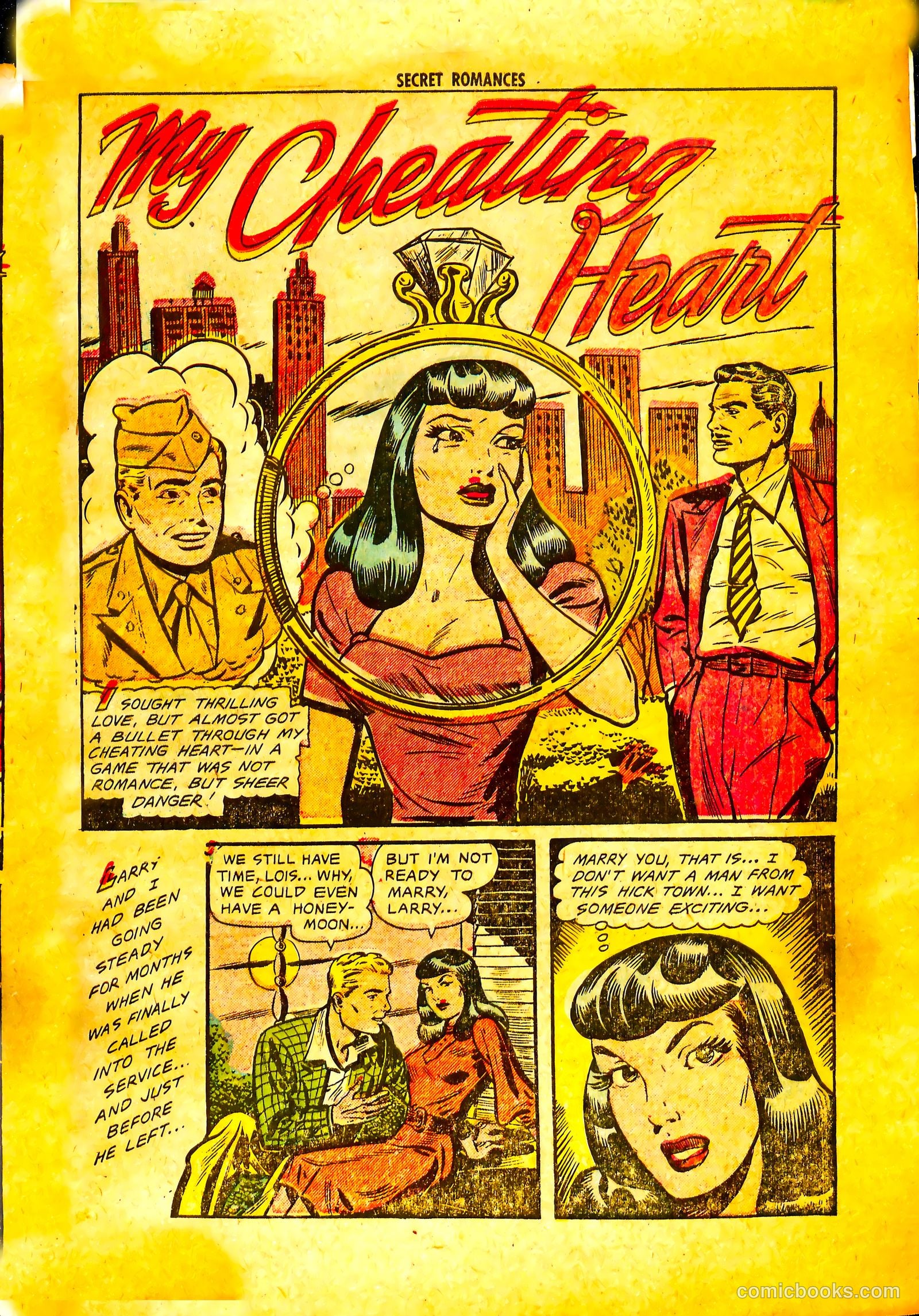 Secret Romances #11 (1952) — page 3 of 36