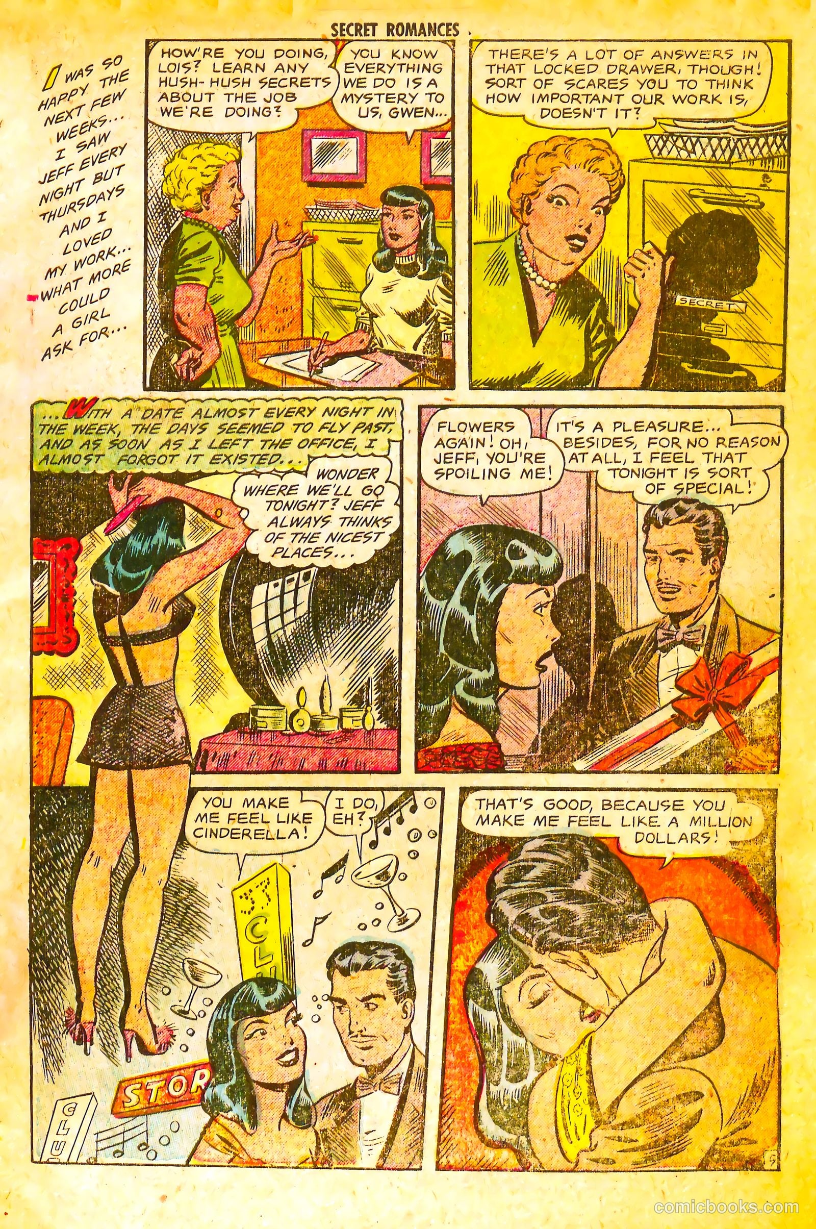 Secret Romances #11 (1952) — page 7 of 36