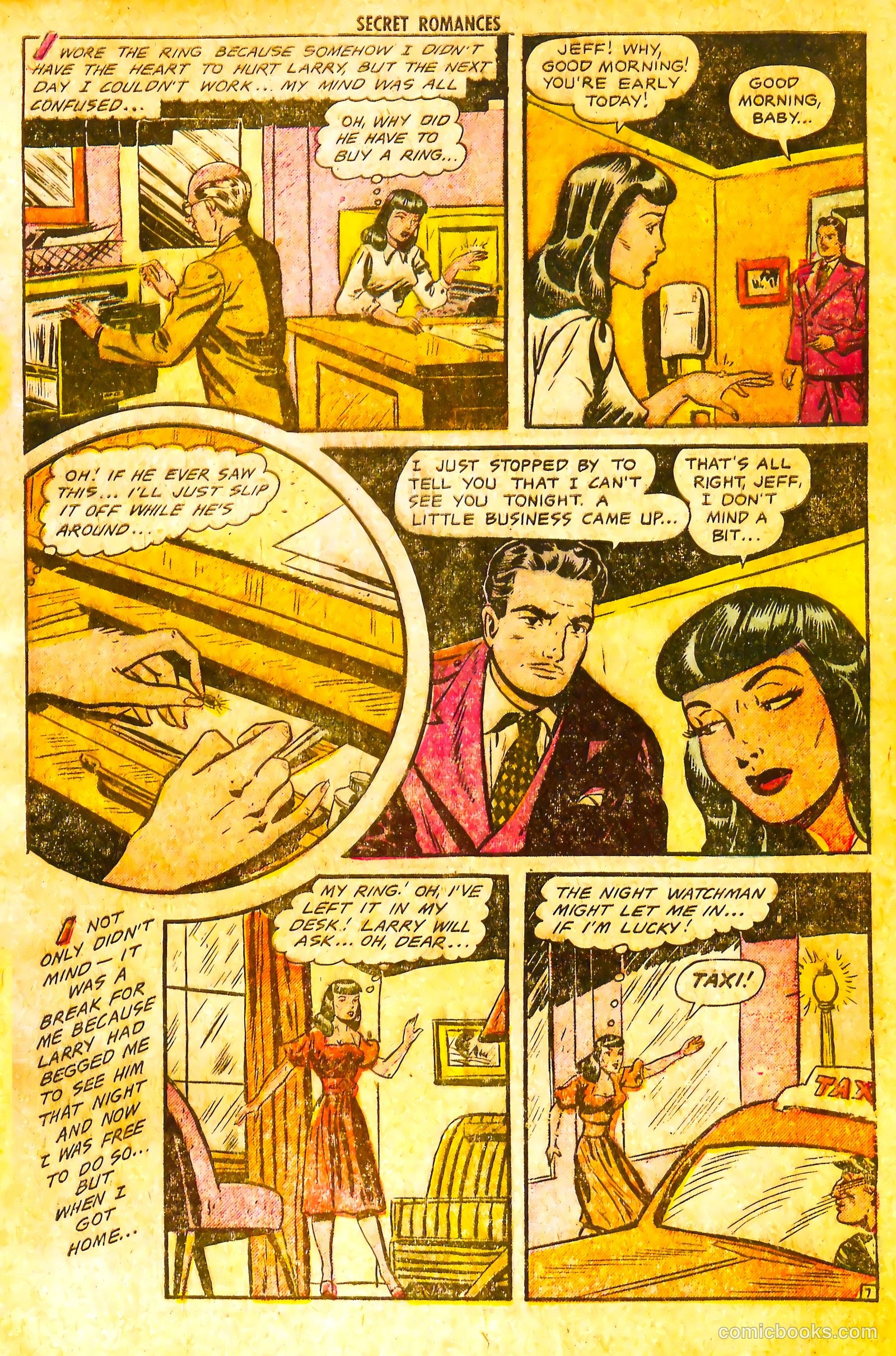Secret Romances #11 (1952) — page 9 of 36