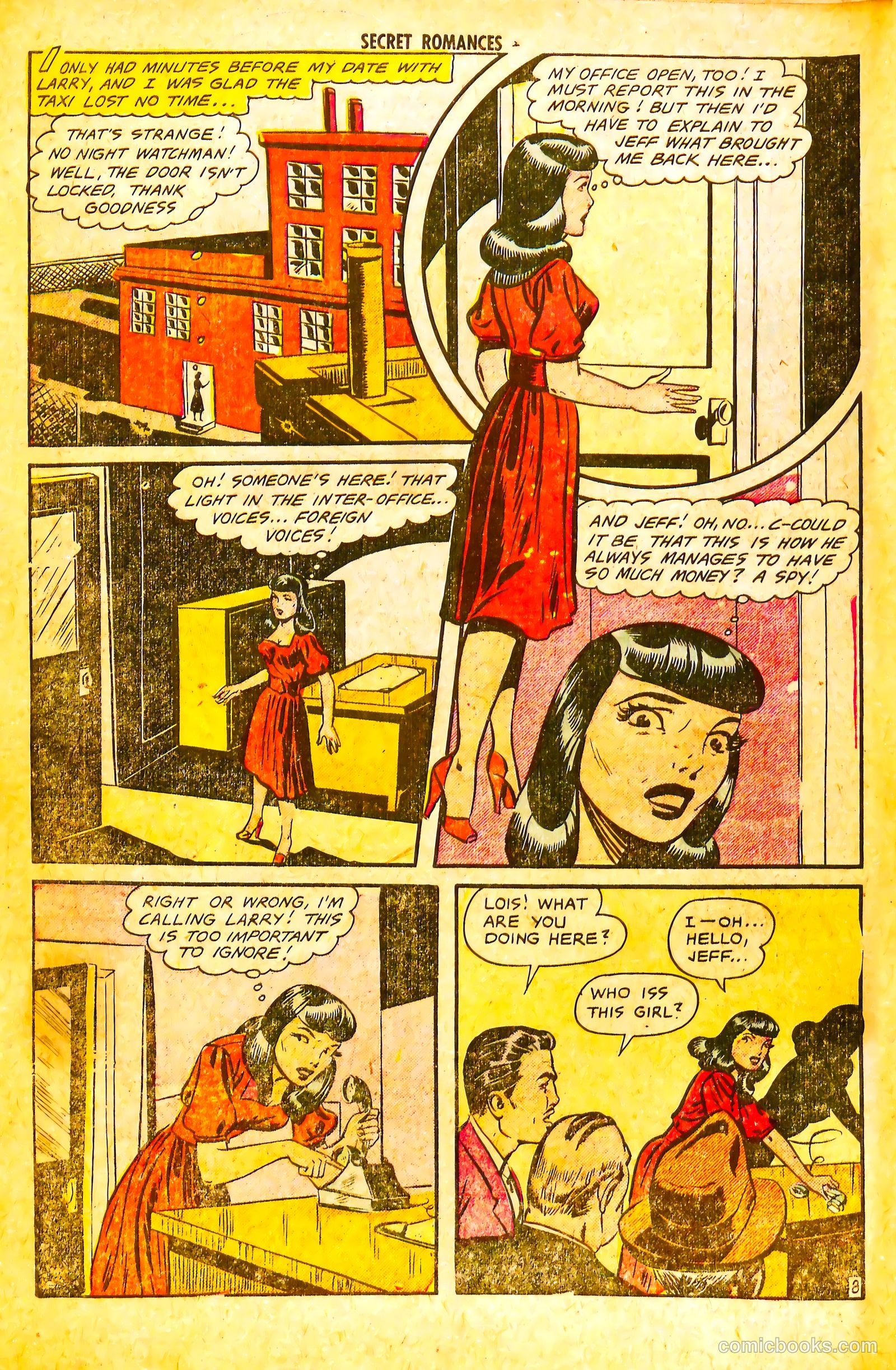 Secret Romances #11 (1952) — page 10 of 36