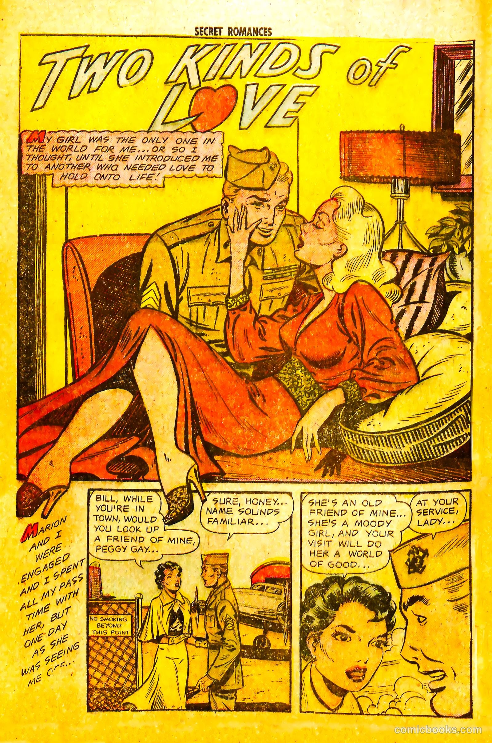 Secret Romances #11 (1952) — page 12 of 36