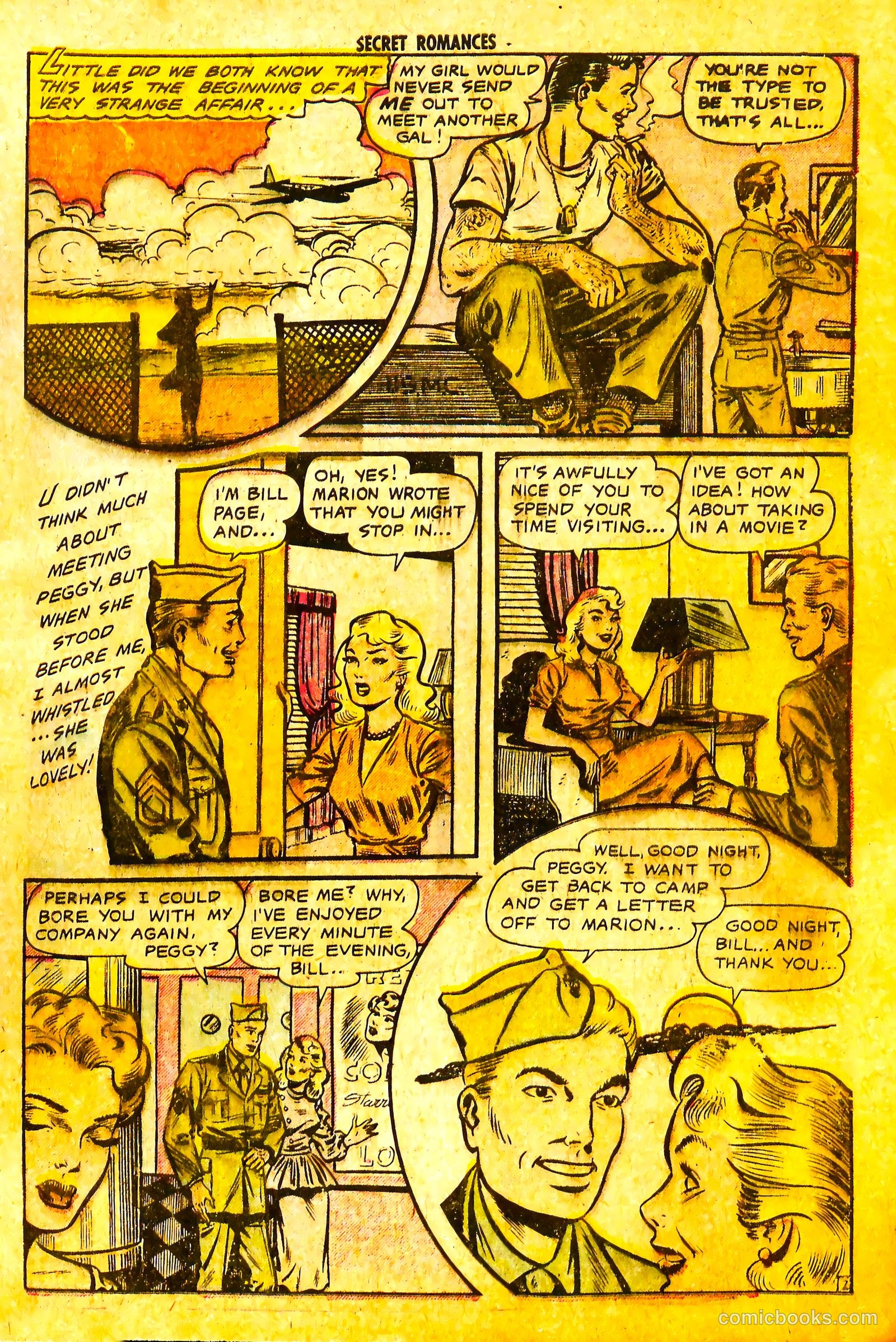 Secret Romances #11 (1952) — page 13 of 36