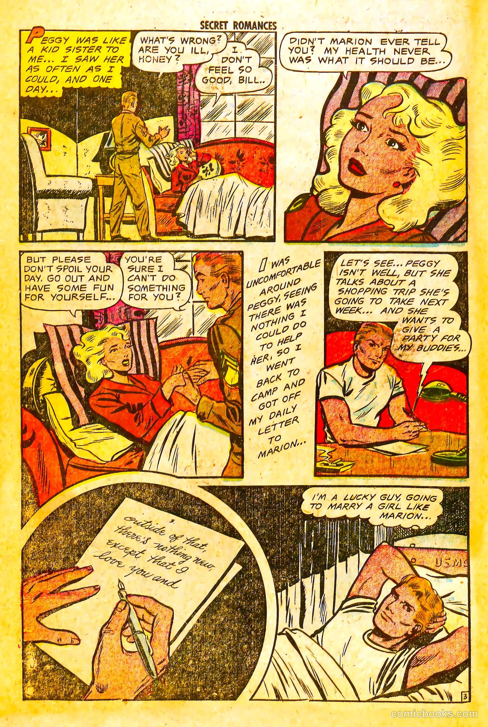Secret Romances #11 (1952) — page 14 of 36