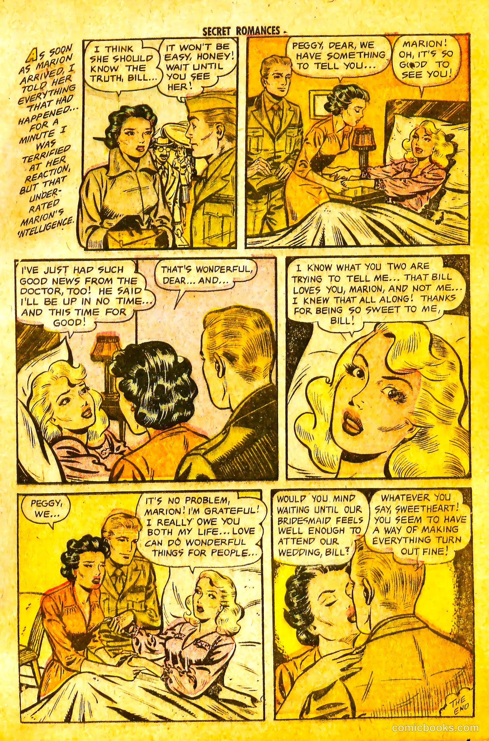 Secret Romances #11 (1952) — page 17 of 36