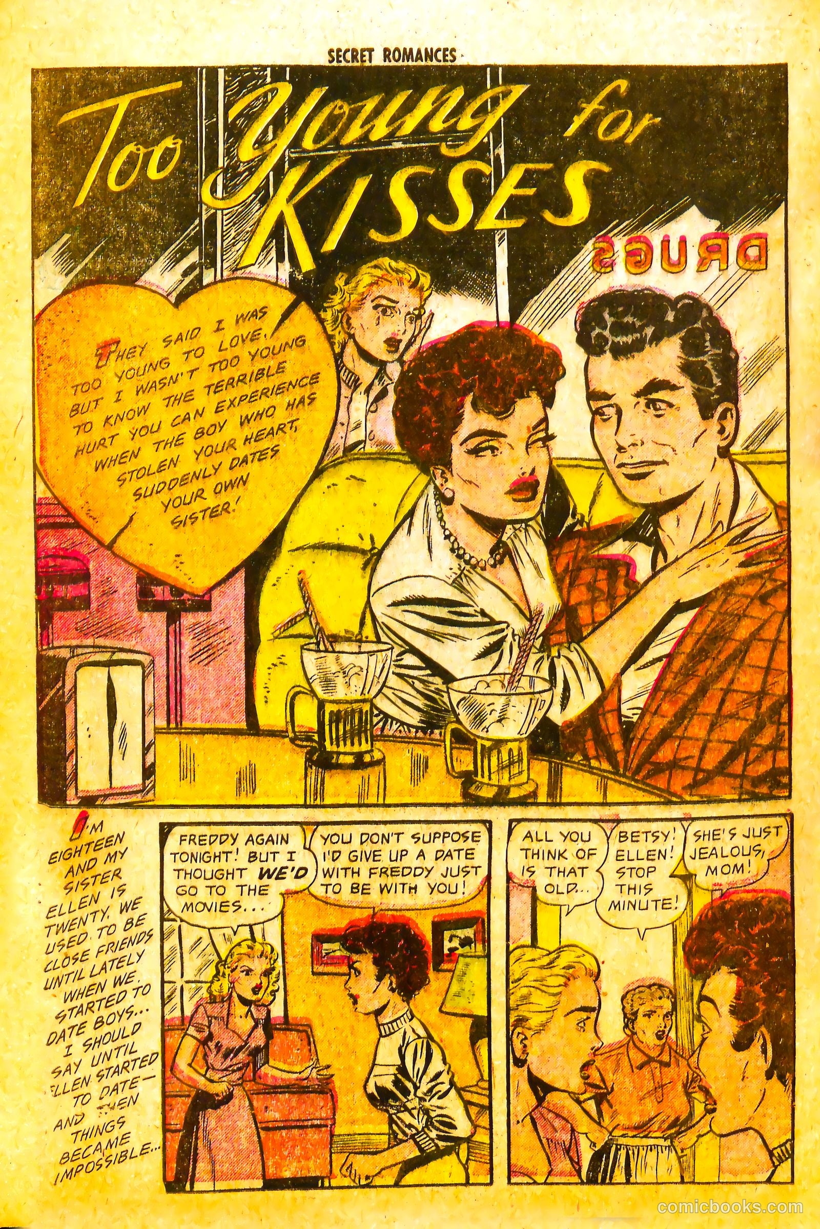 Secret Romances #11 (1952) — page 20 of 36