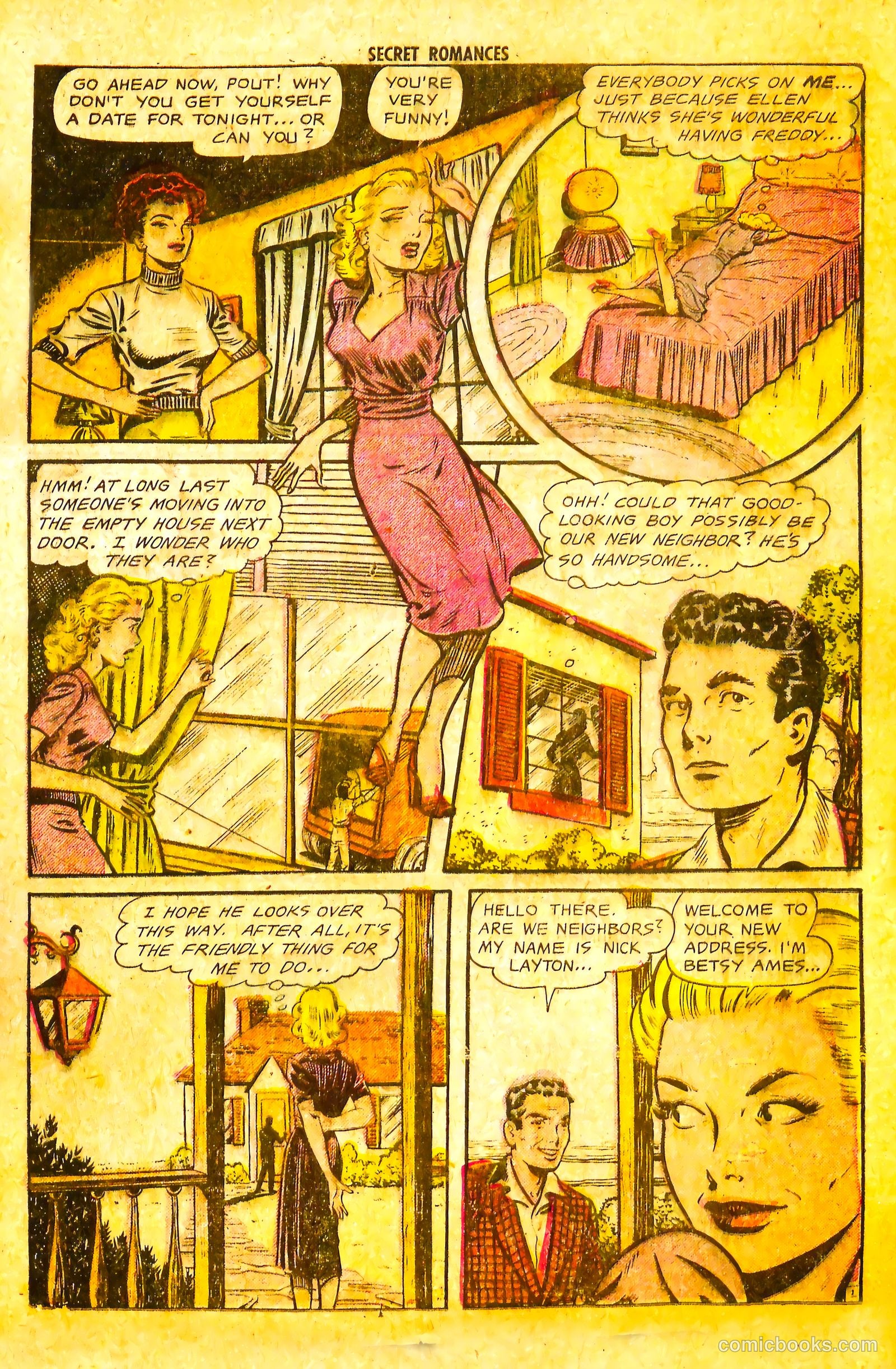 Secret Romances #11 (1952) — page 21 of 36