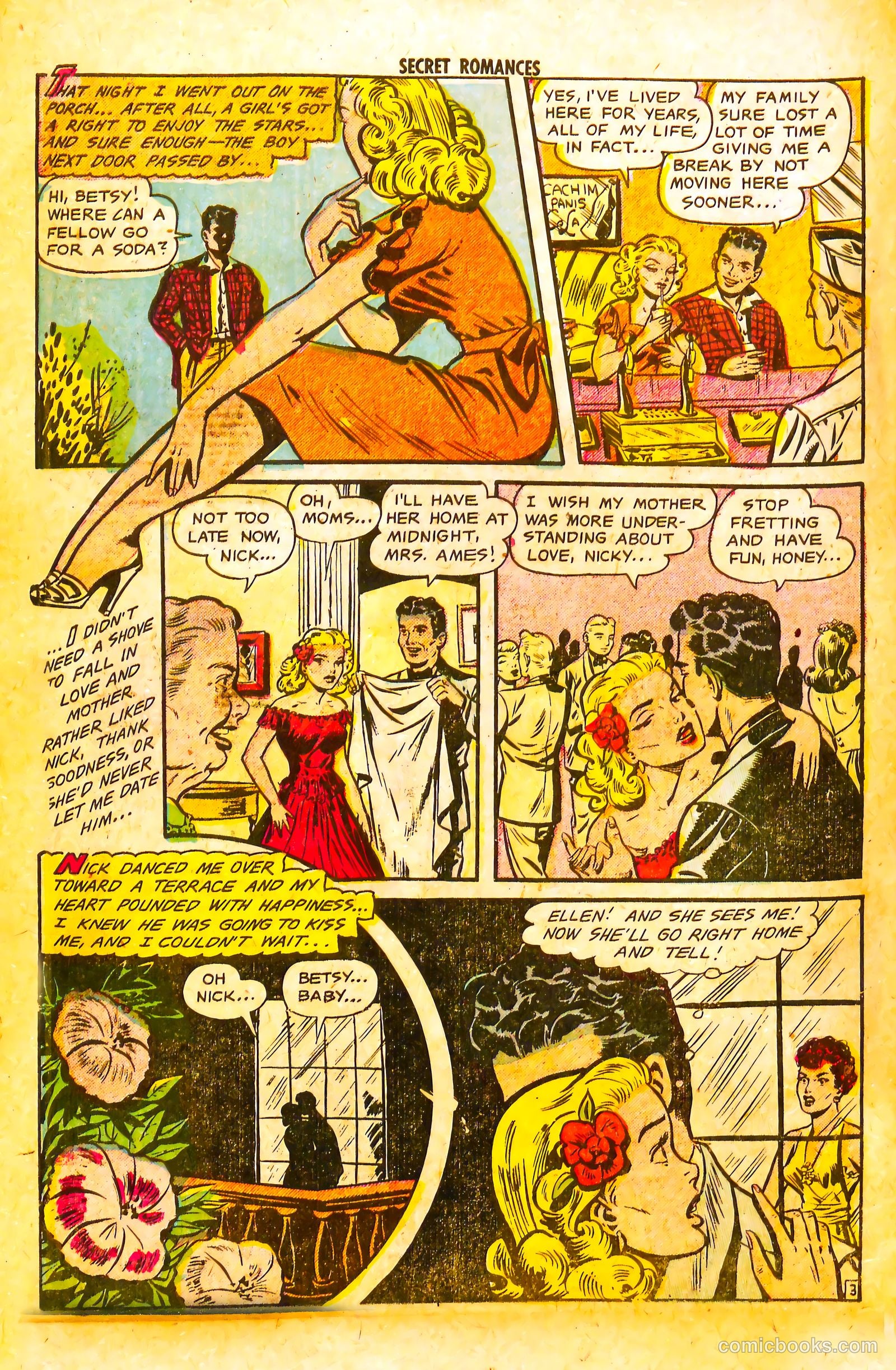 Secret Romances #11 (1952) — page 22 of 36