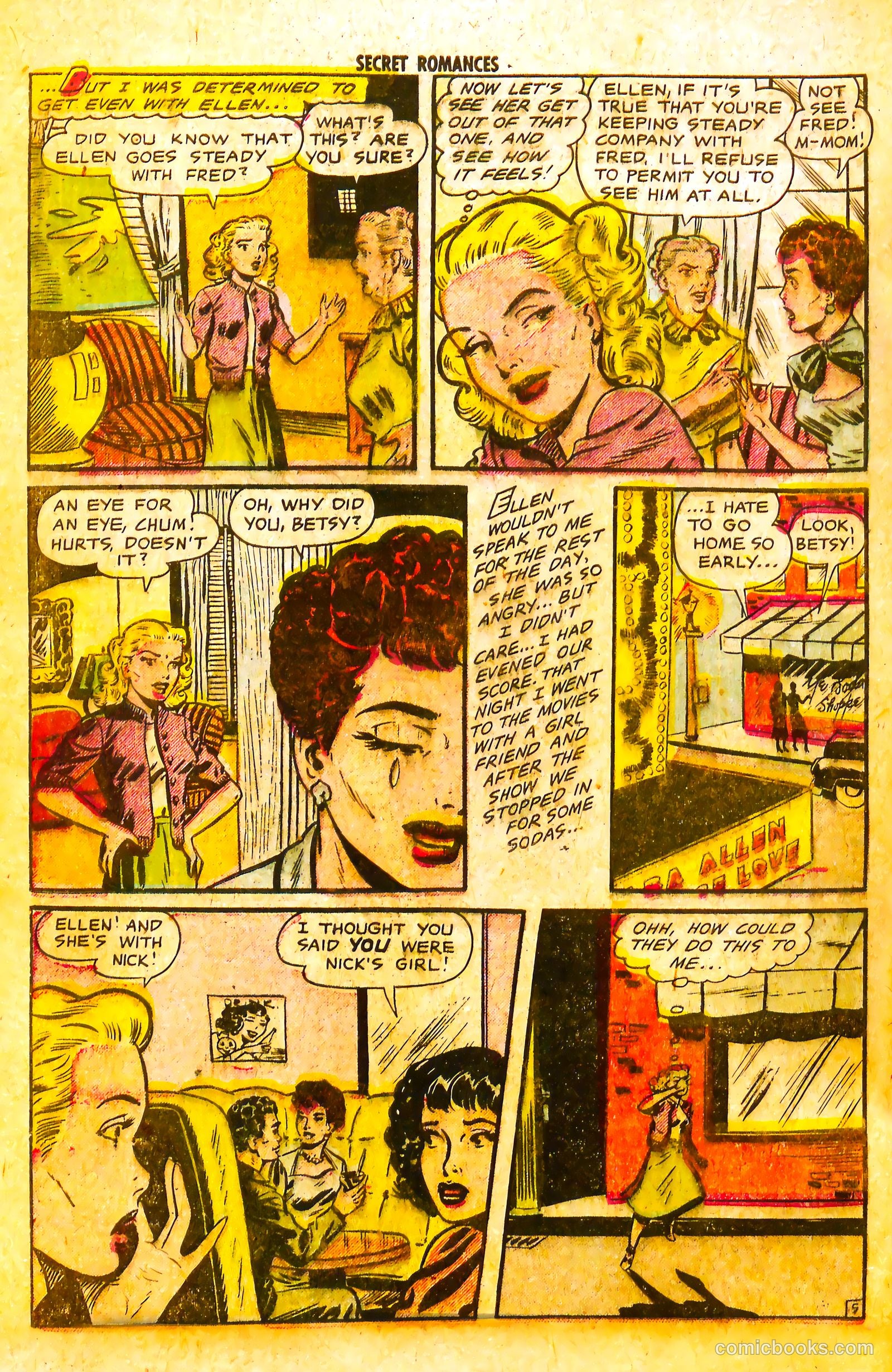 Secret Romances #11 (1952) — page 24 of 36