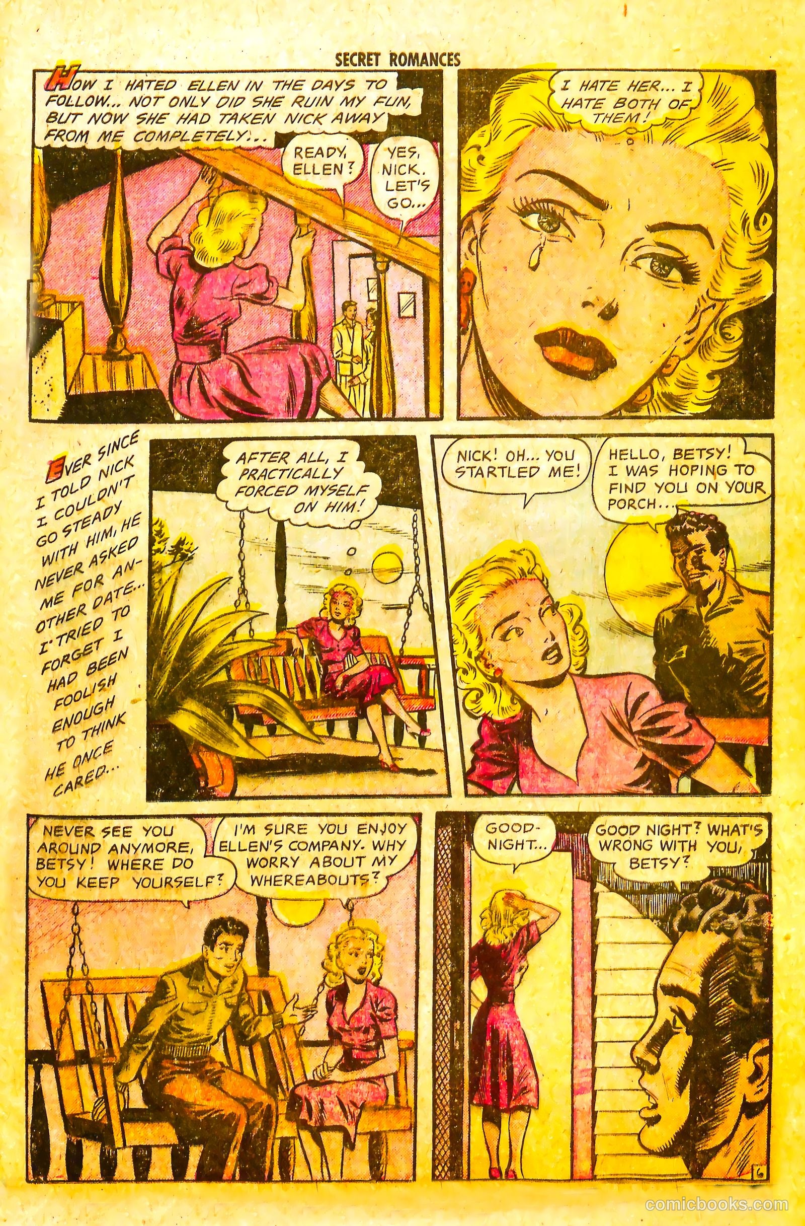 Secret Romances #11 (1952) — page 25 of 36